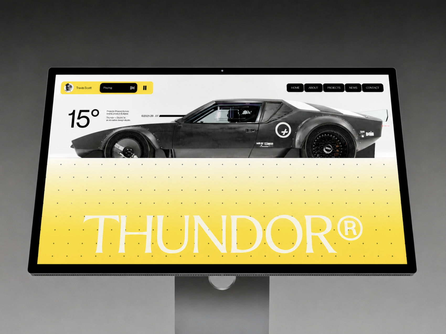 THUNDOR®: Responsive Portfolio Website Template by FTC Studio