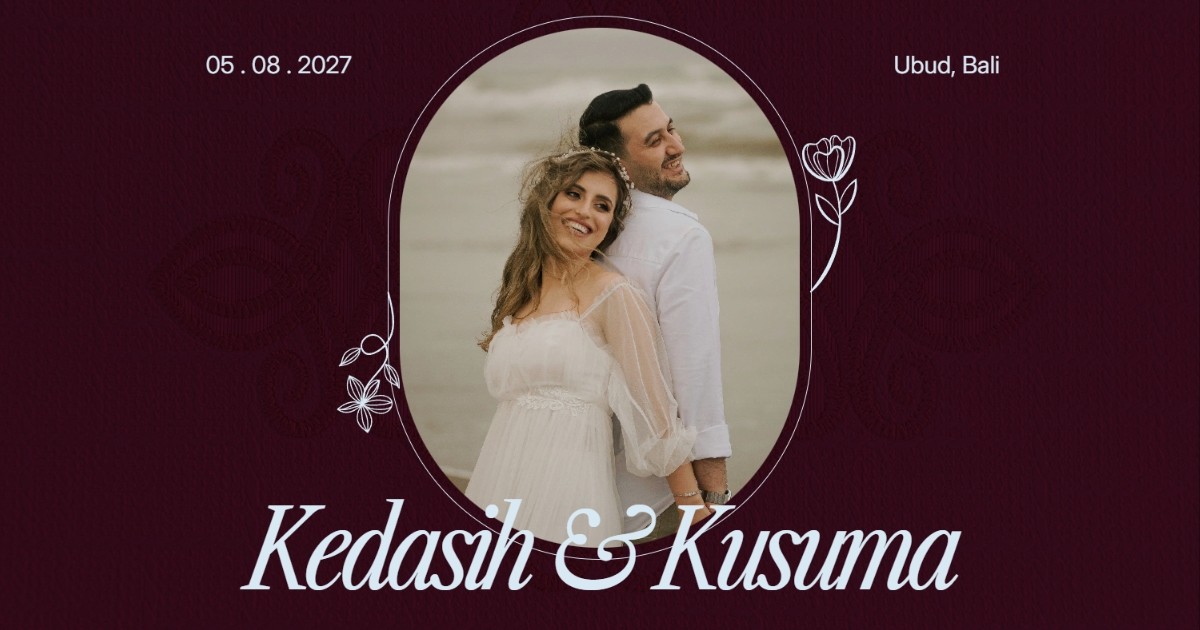 Aveluna — Luxury Editorial Wedding Invitation