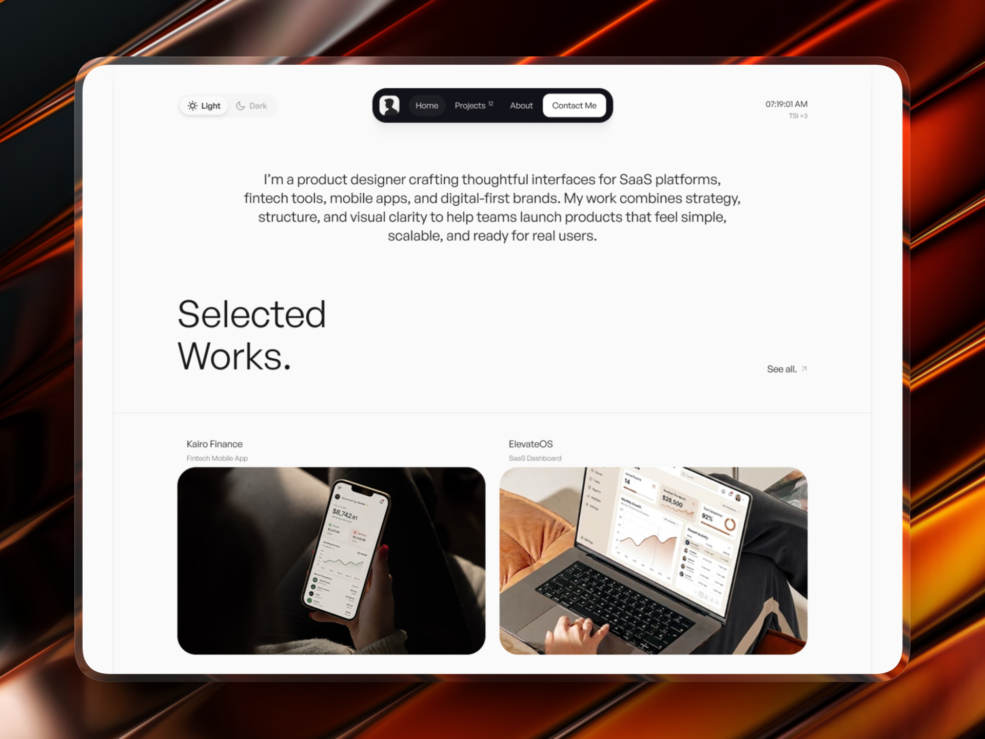 Keven — Free Website Template for Framer