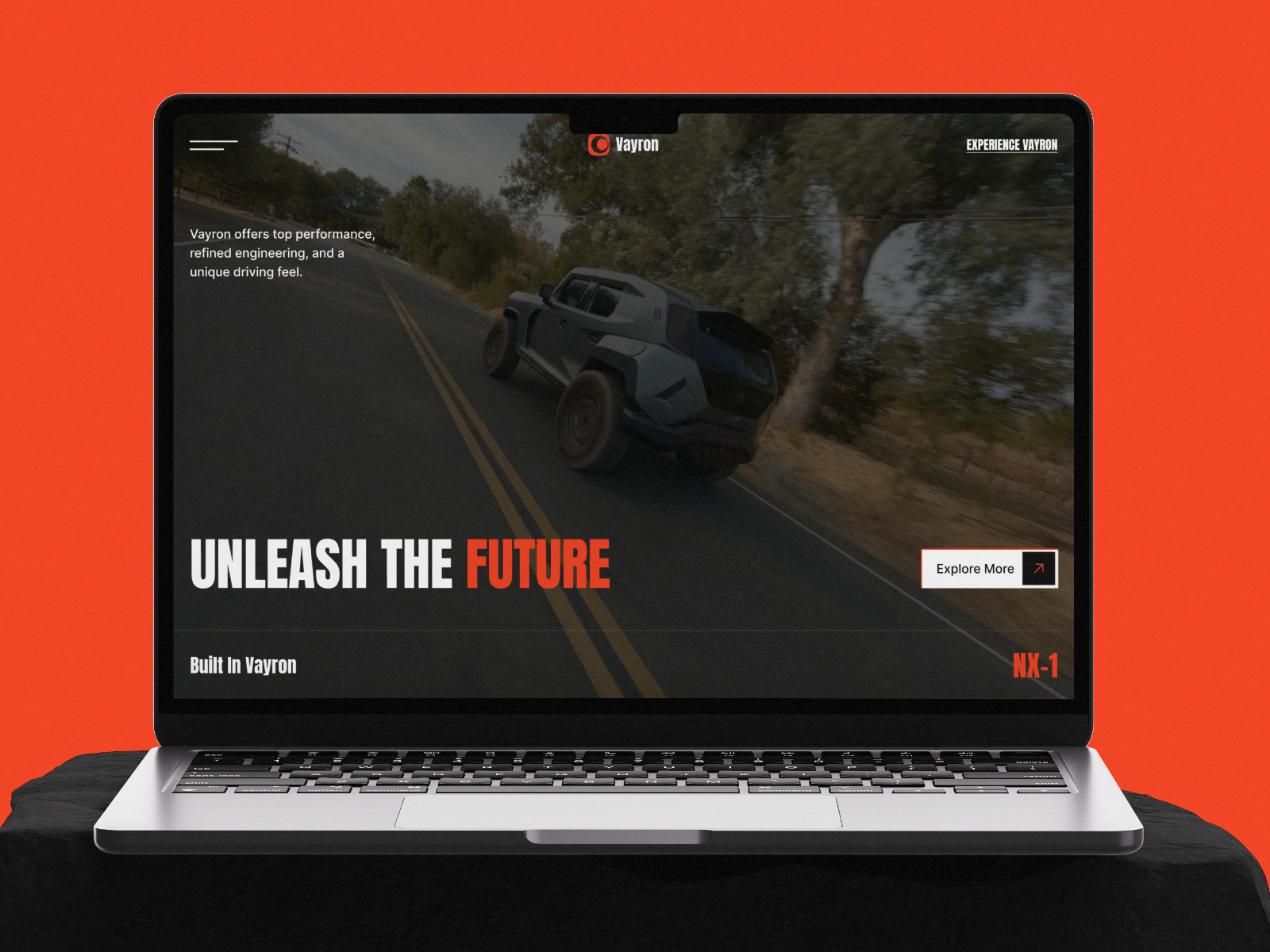 VAYRON: Responsive Startup Website Template by DiverseKit