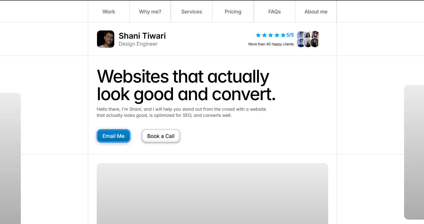 Shani Tiwari - Framer Expert