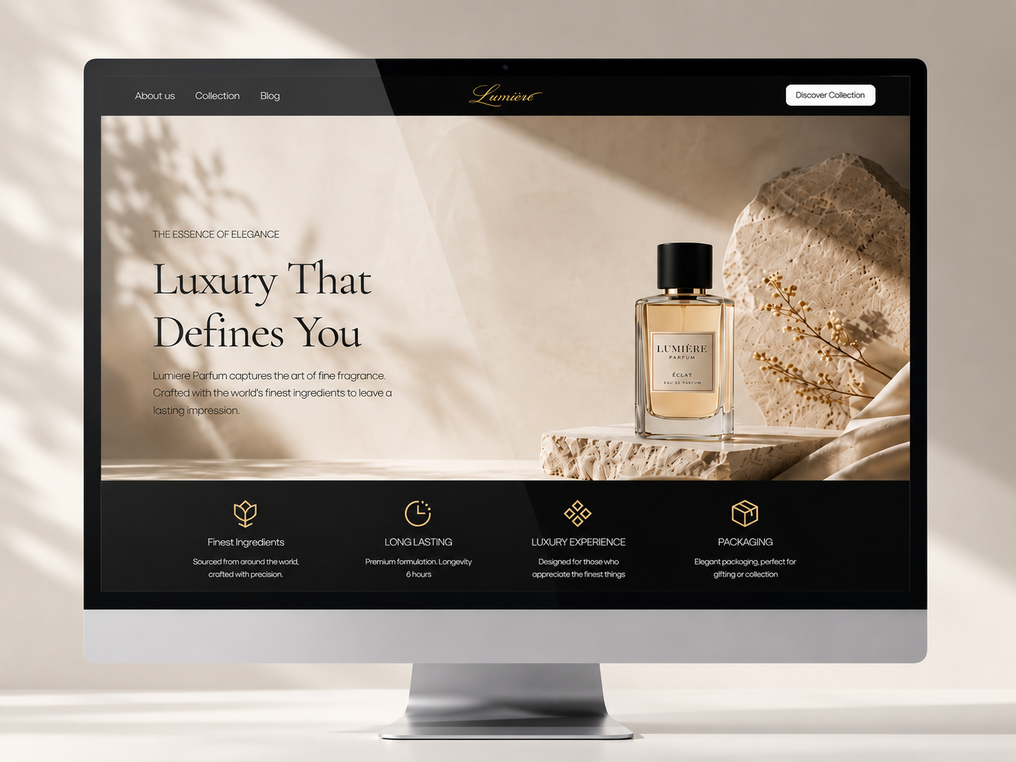 Lumière: Free Portfolio Website Template by Edi Priatama
