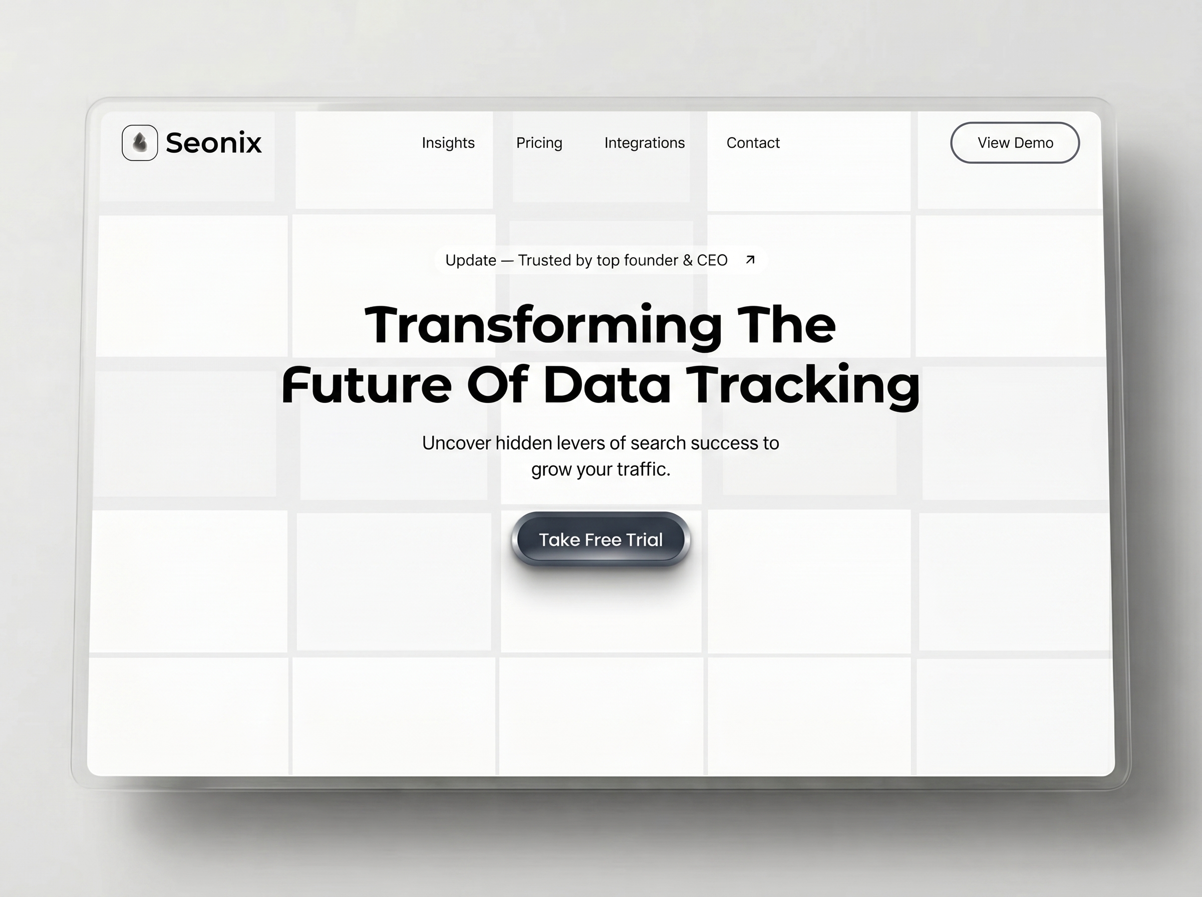 Seoxin: Responsive AI Website Template by Dhileep Kumar