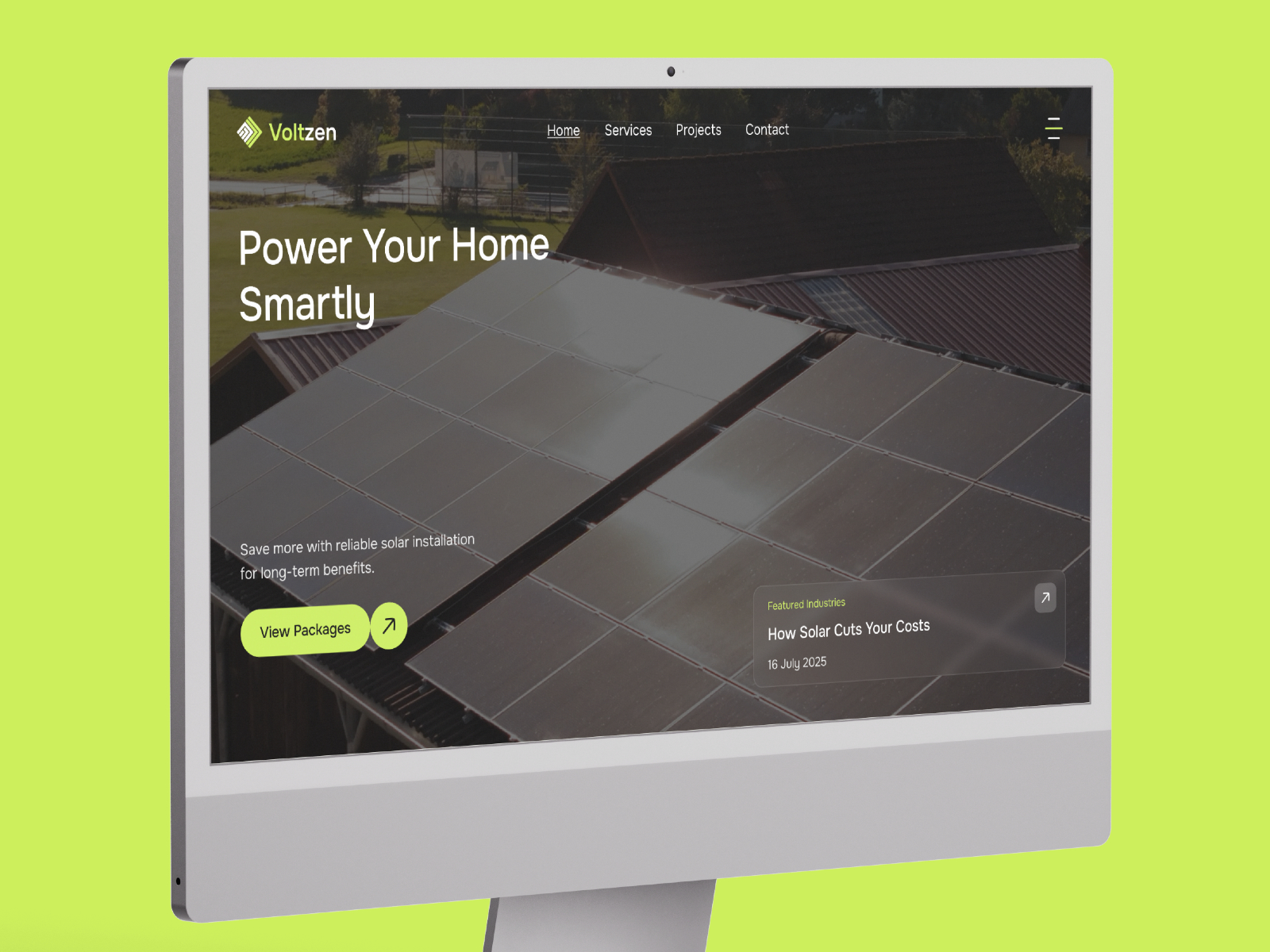Voltzen: Responsive Technology Website Template by DiverseKit