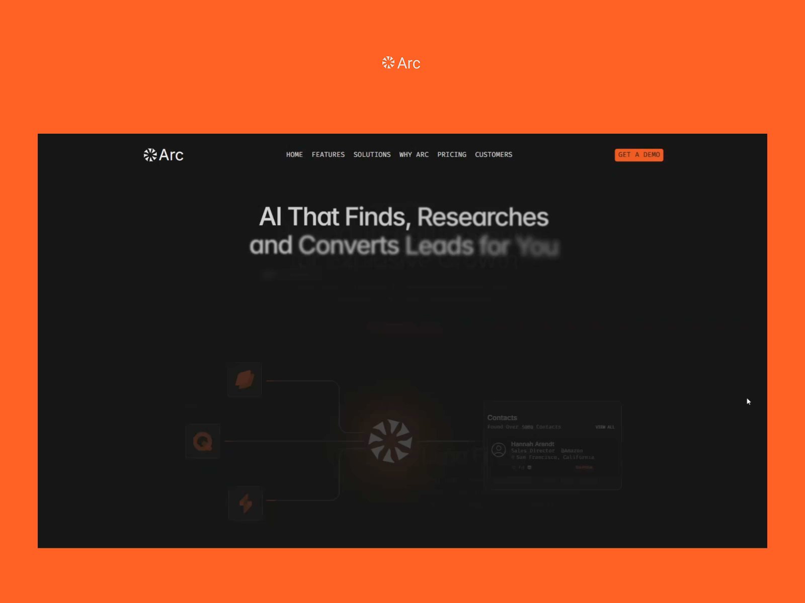 Arc 0: Responsive AI Website Template by DOT — Framer Marketplace