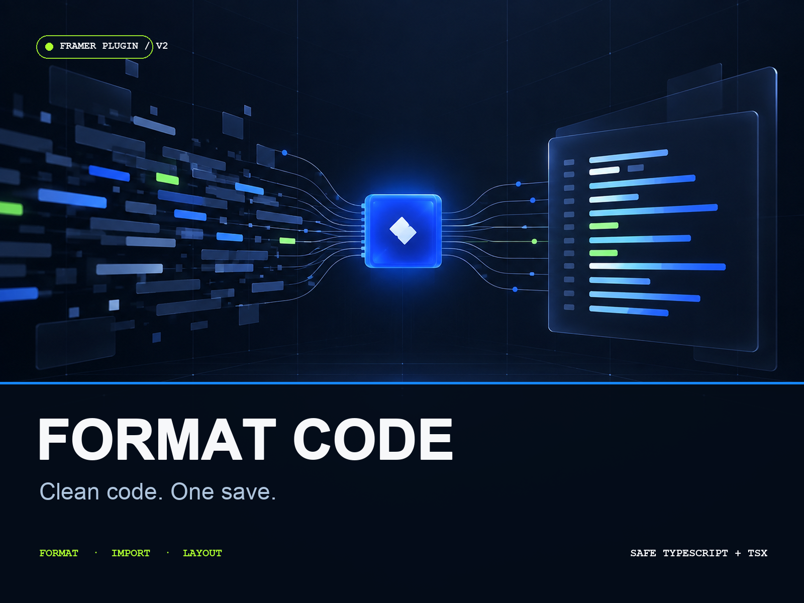 Format Code — Plugin for Framer