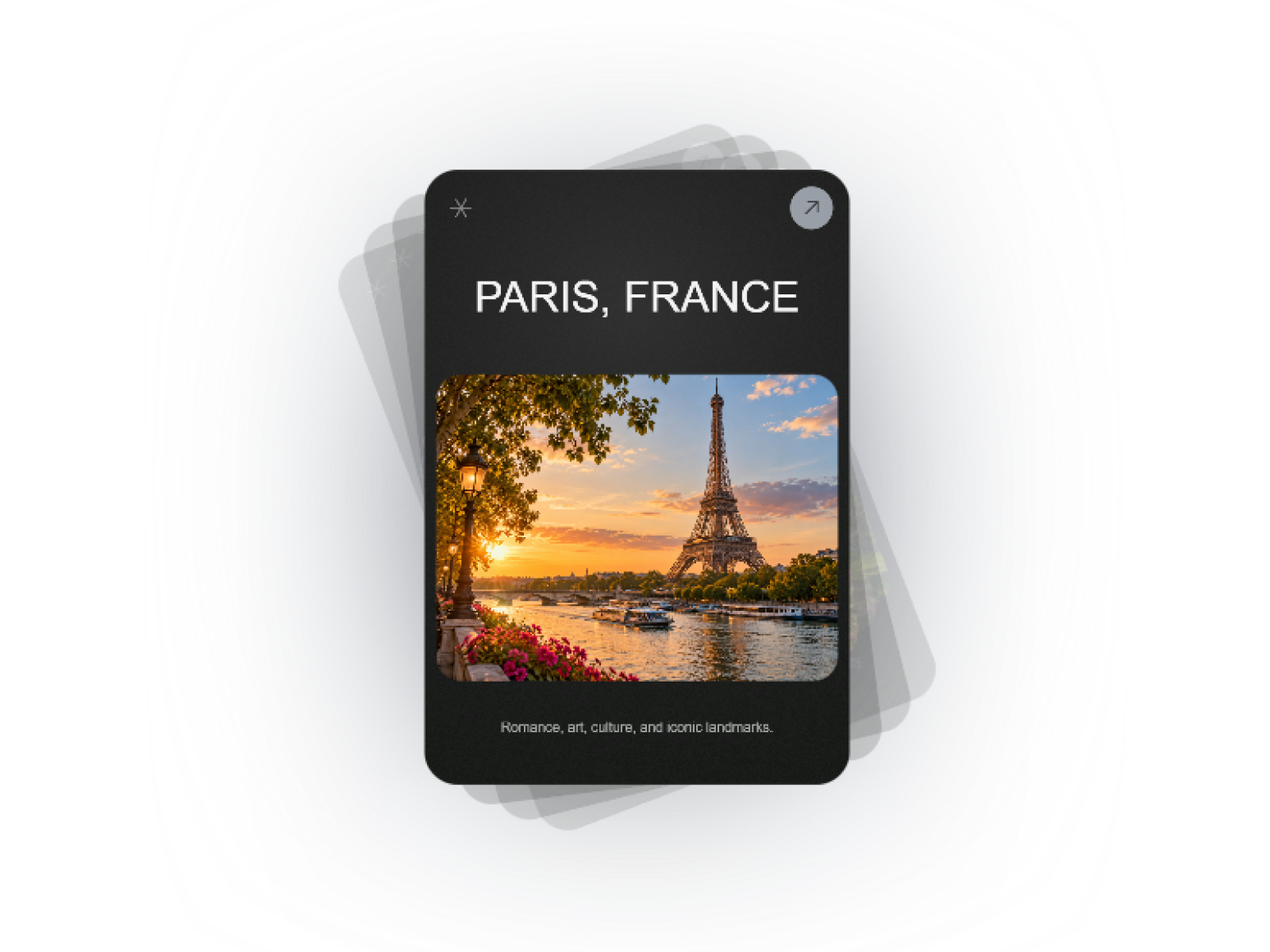 Stacked Media Cards — Component for Framer