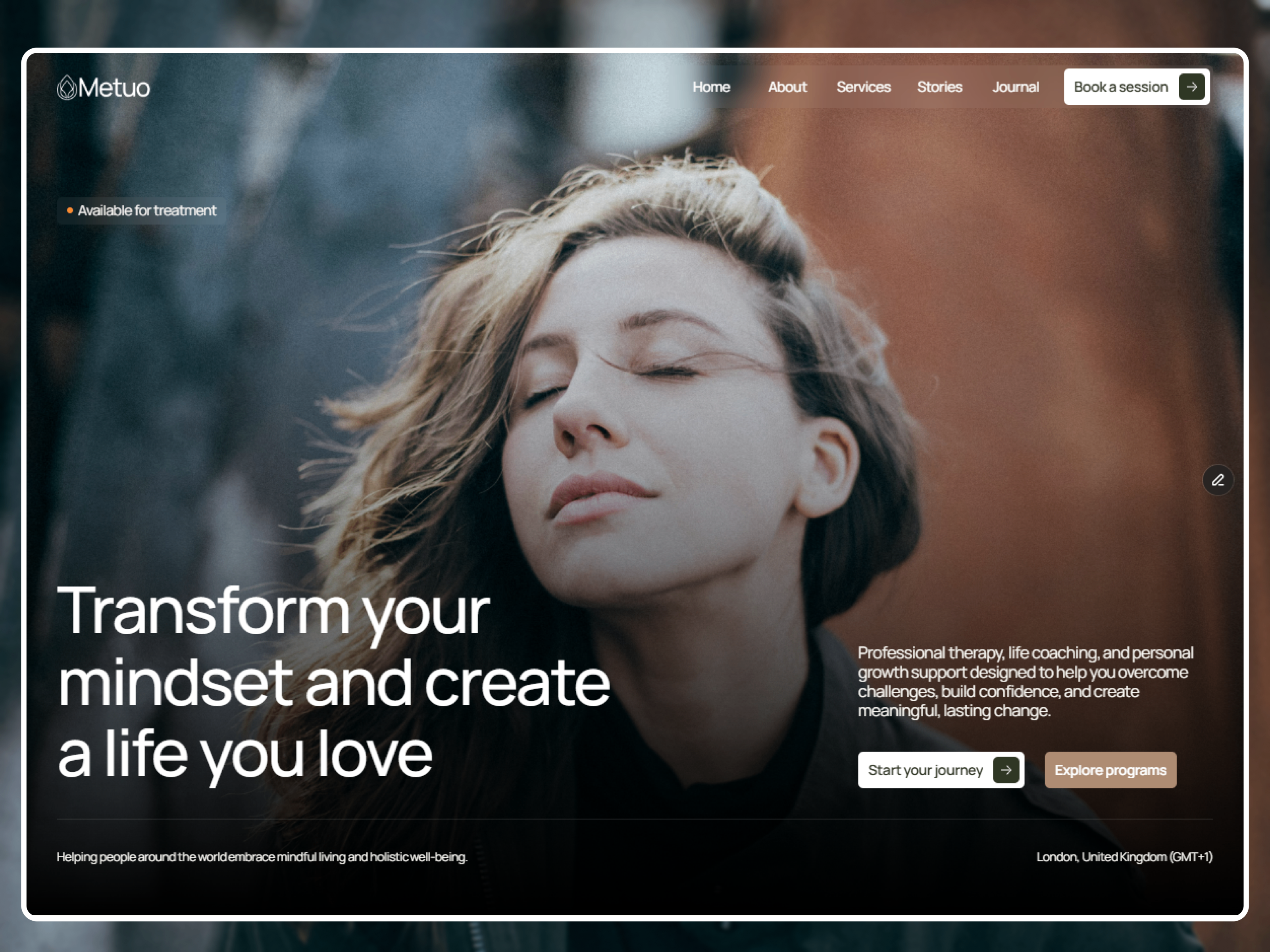 Metuo: Responsive Health Website Template by Wani Tani