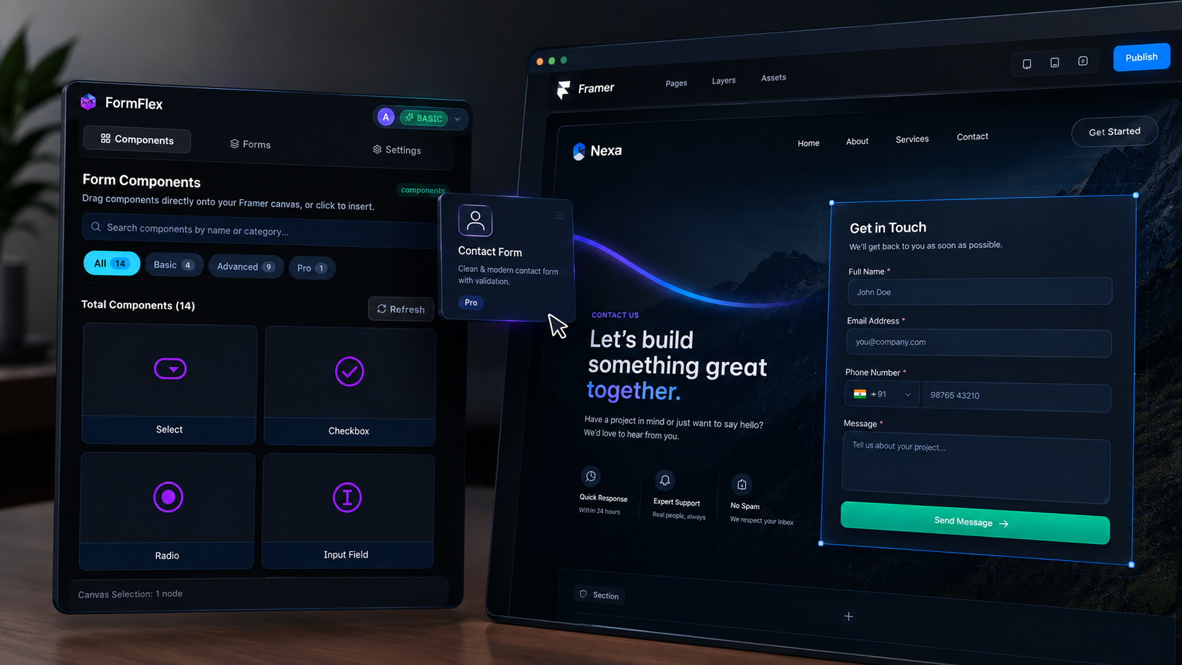 FormFlex — Plugin for Framer