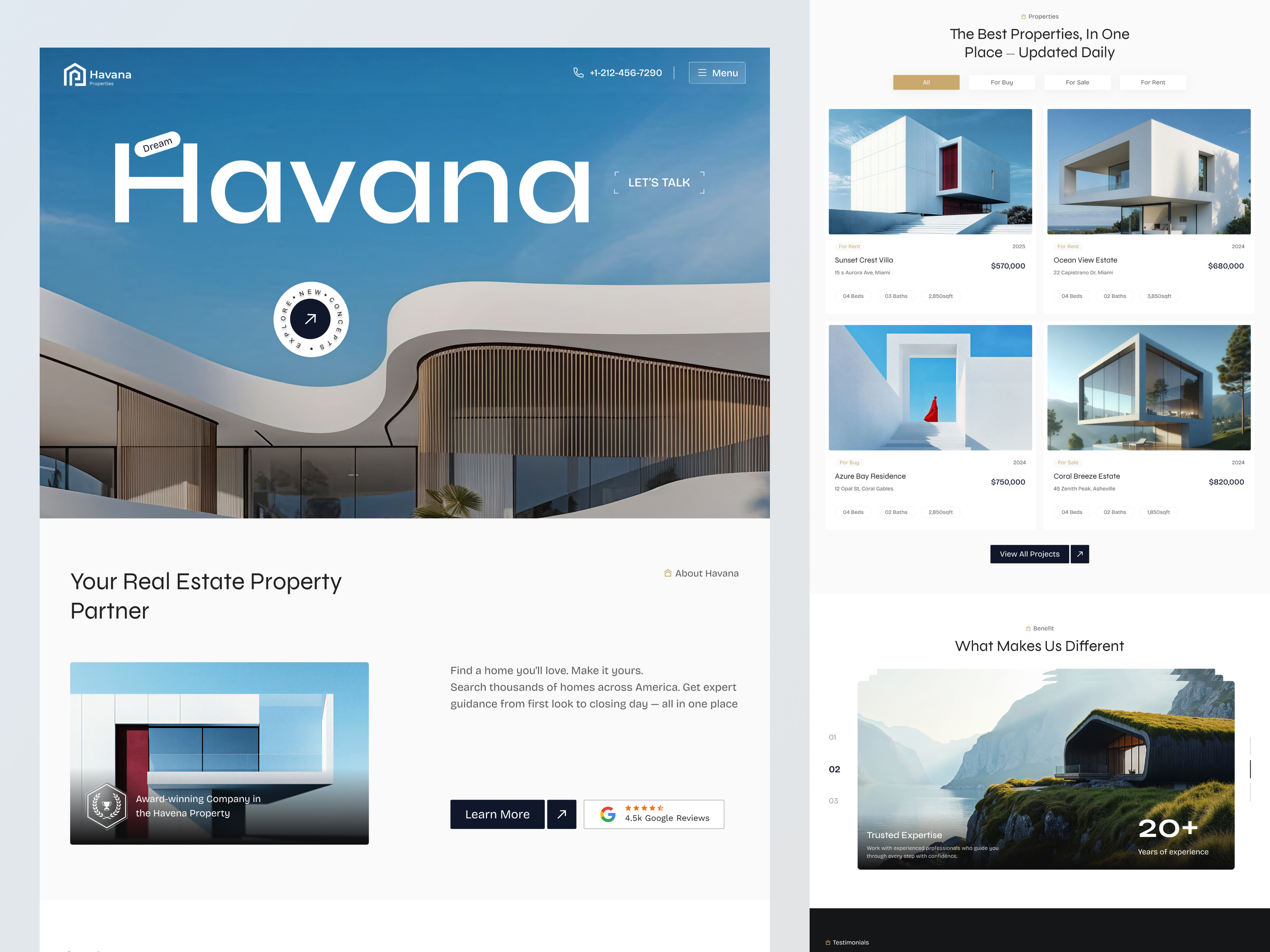 Havana: Free Blog Website Template by Abdullah Omer