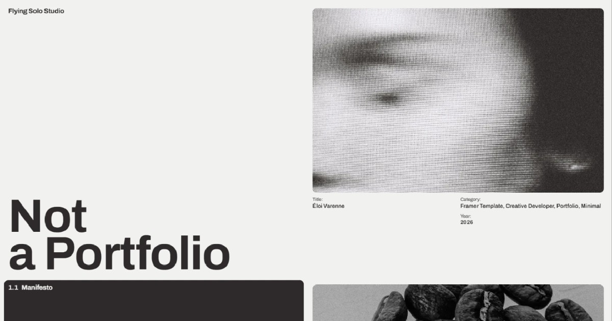 Not a Portfolio