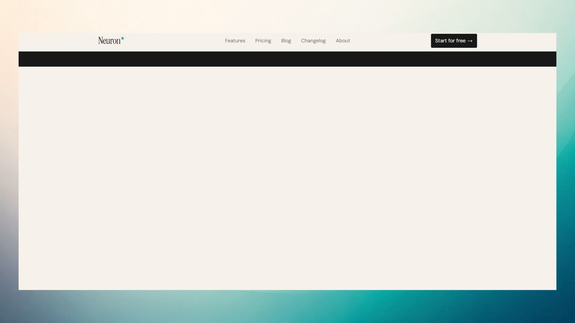 N-euron: Responsive Blog Website Template by Gaurav Singh