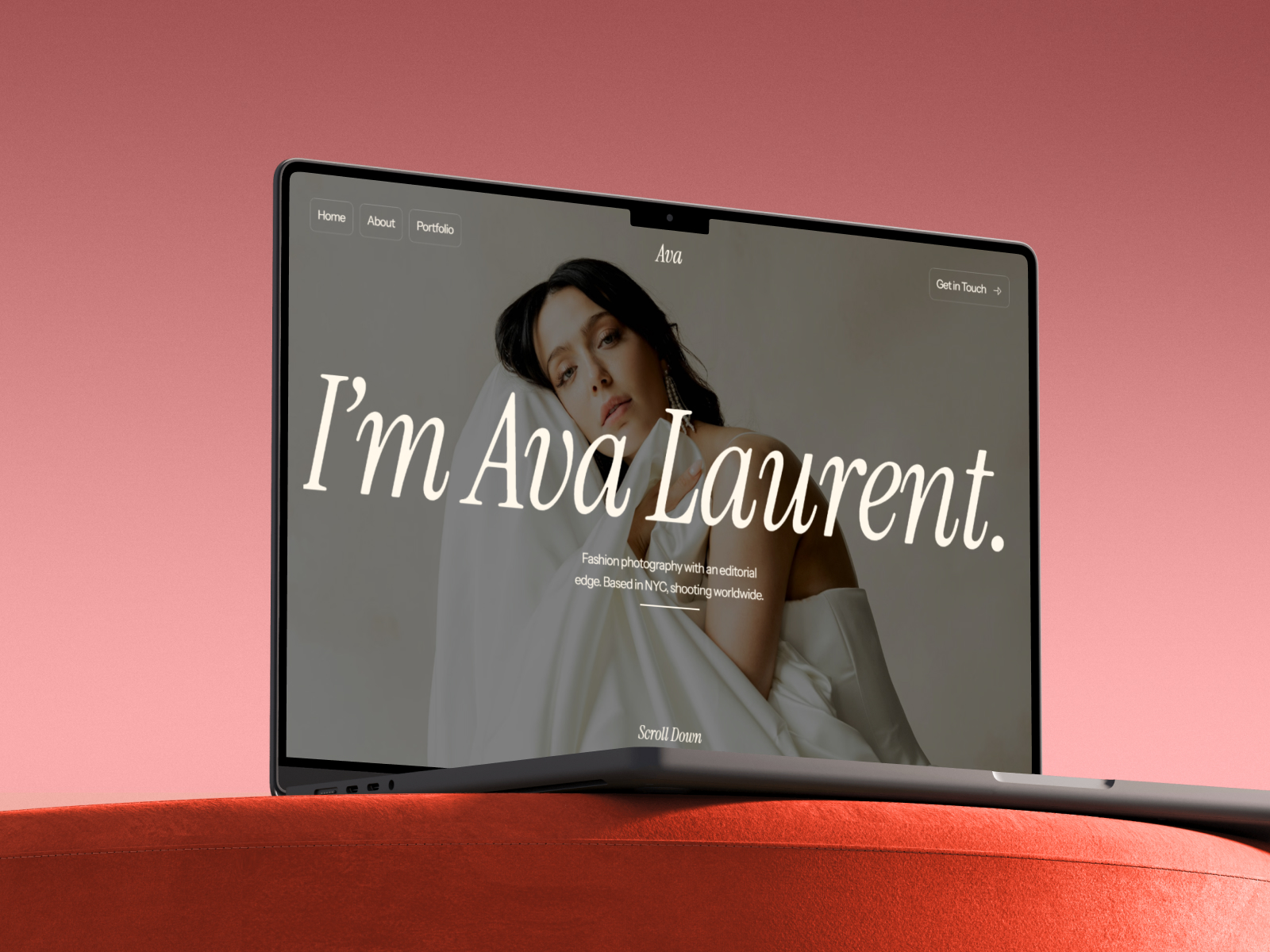 Ava Laurent: Responsive Photography Website Template by Sam Anthony