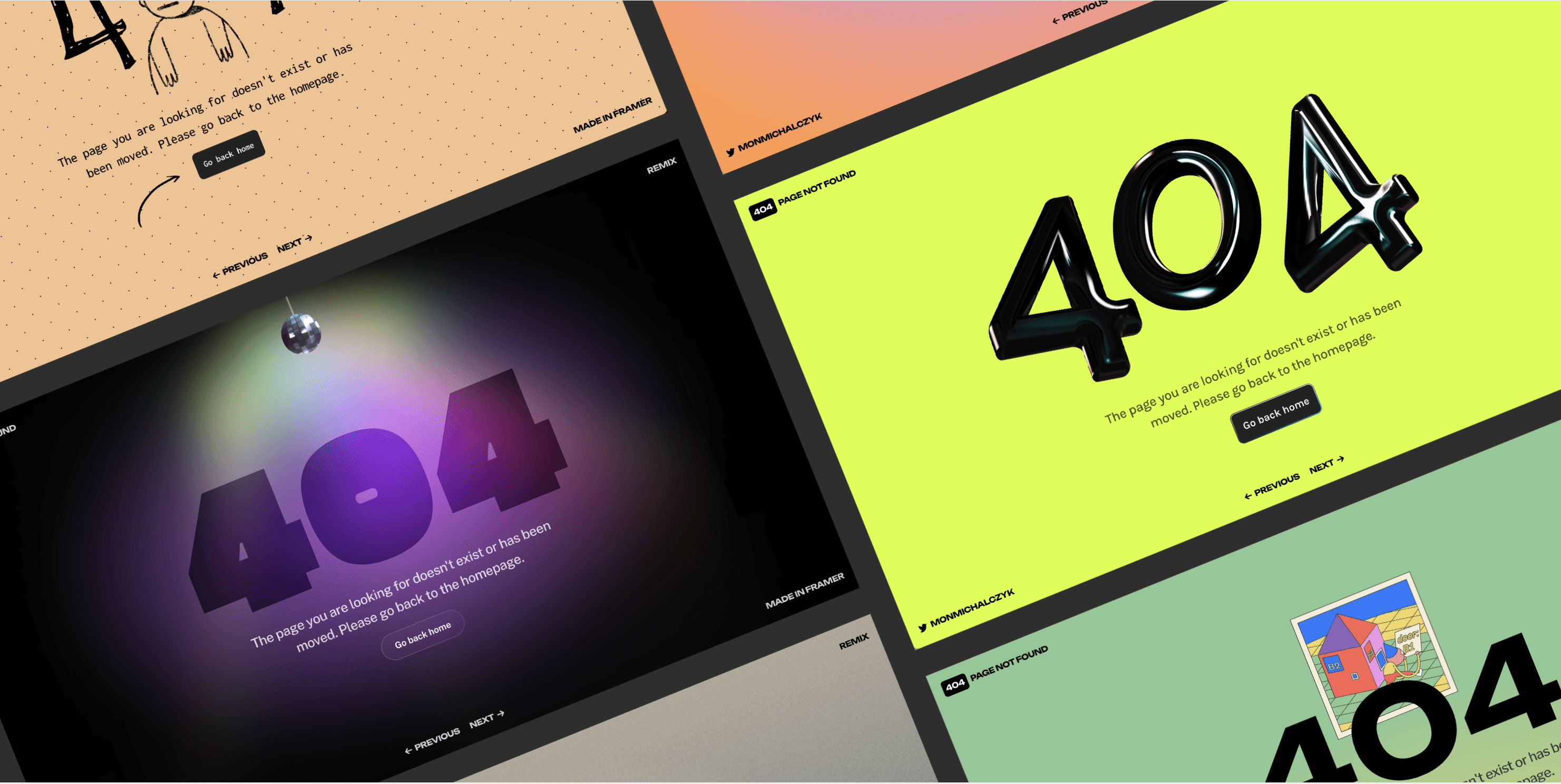 404 Pages for Framer