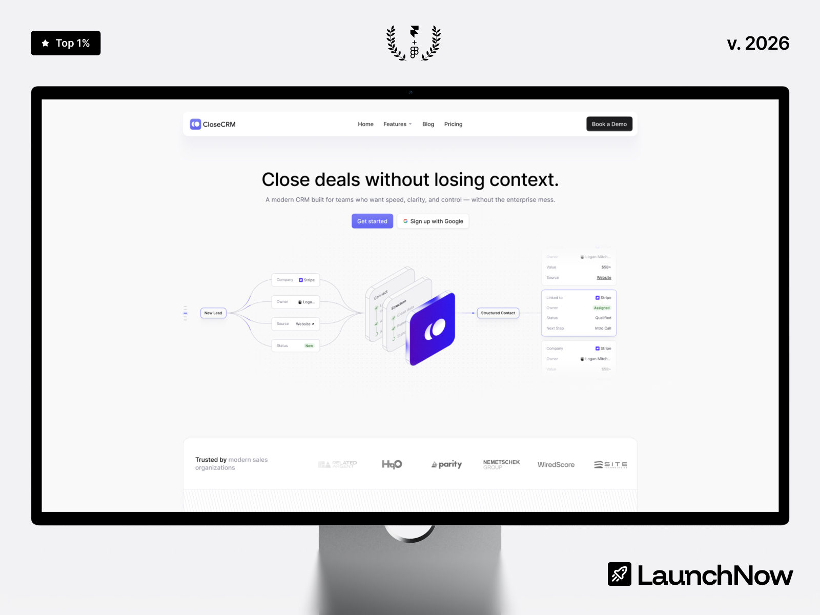 CloseCRM: Free AI Website Template by Gr8r Themes — Framer Marketplace