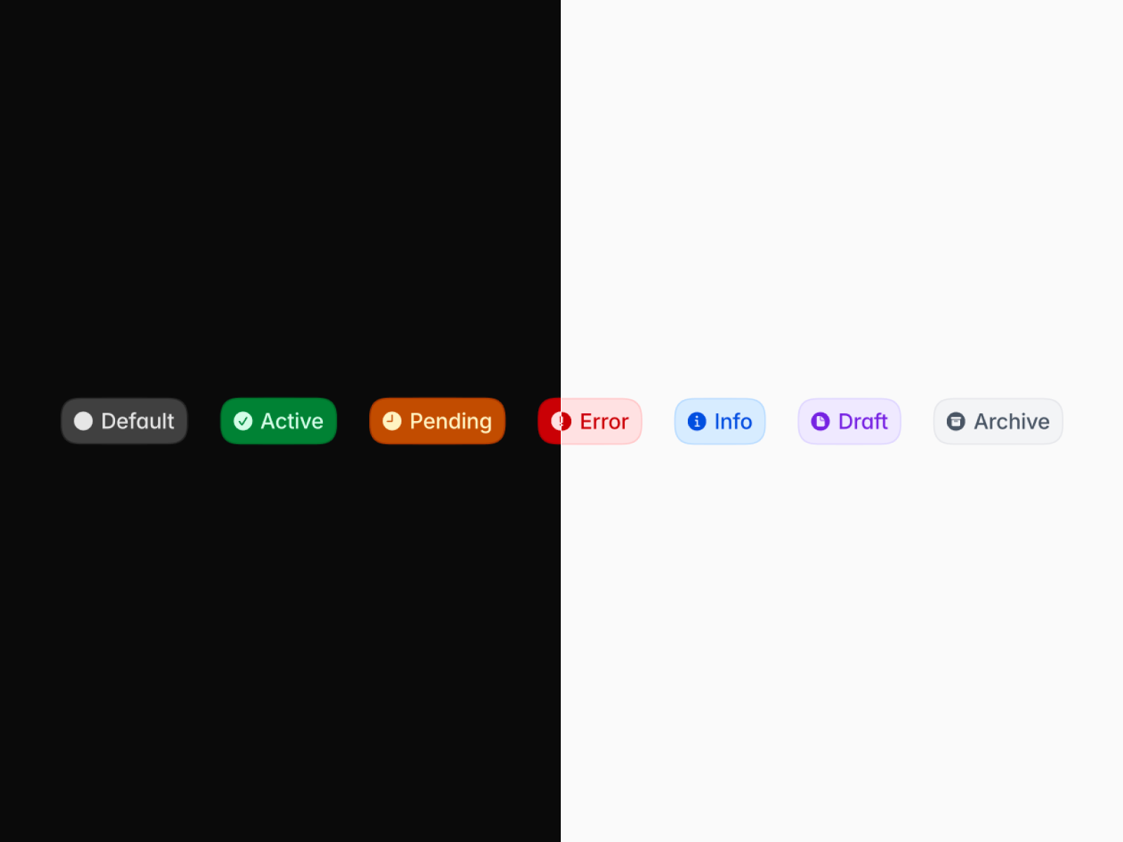 Status badge: Free Navigation Component by Lera — Framer Marketplace