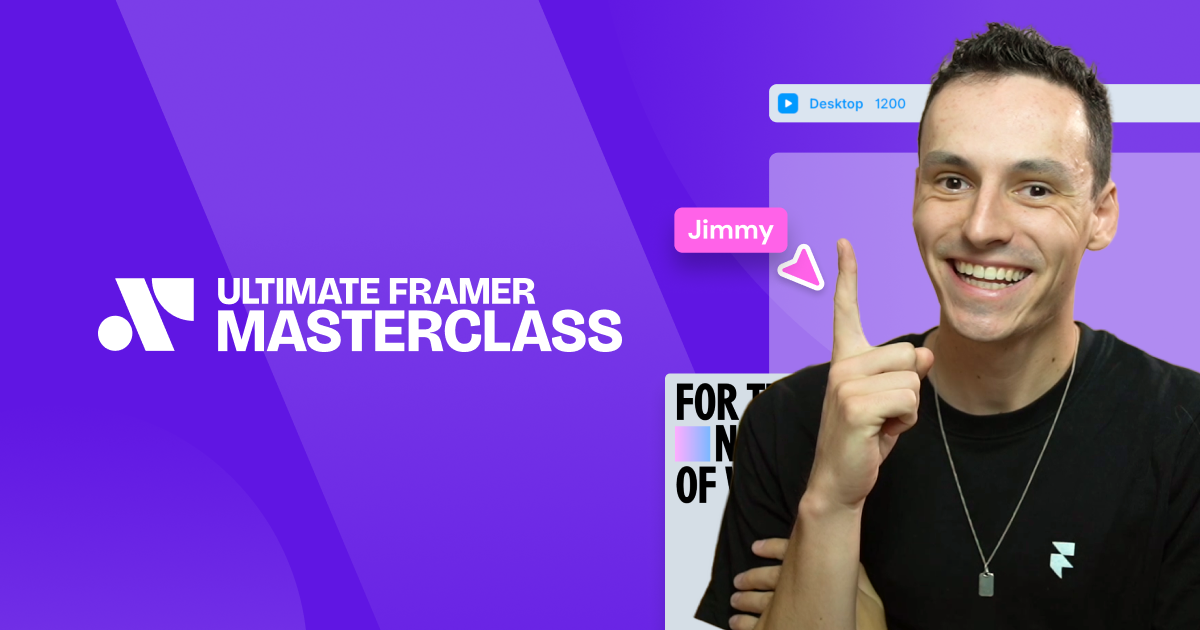 Ultimate Framer Masterclass | Best-Selling Framer Course