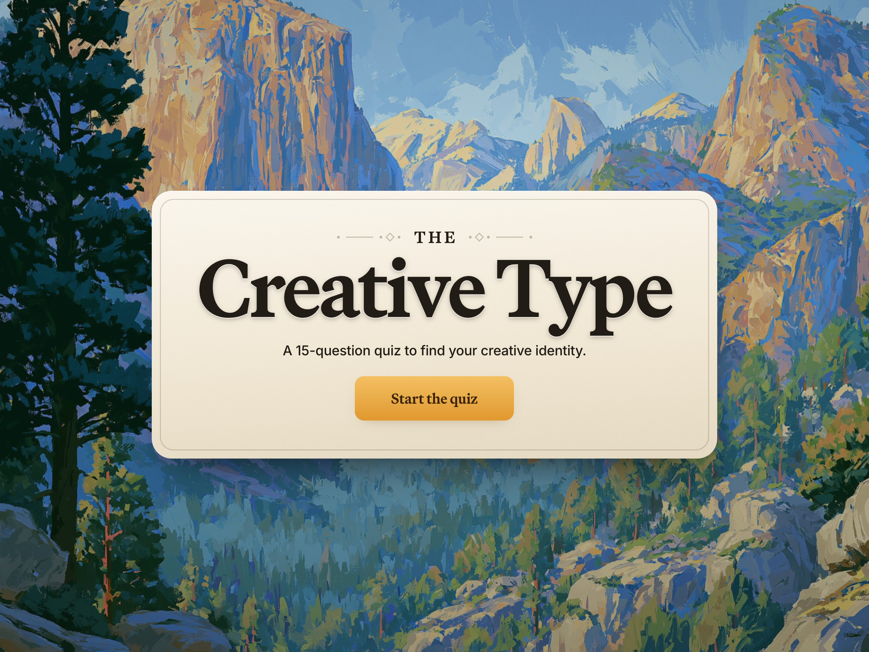 The Creative Type – Entry – Framer Community