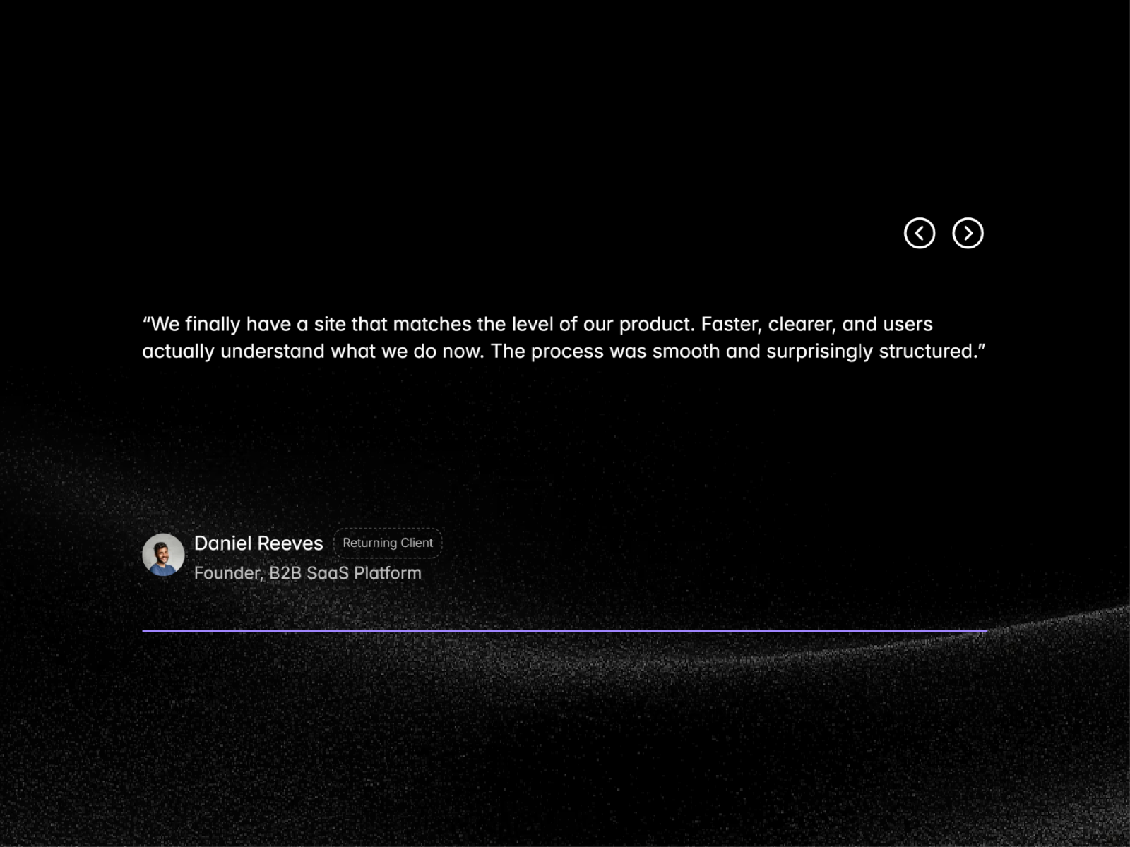 Elegant Testimonial: Premium Typography Component by Mo Haytham
