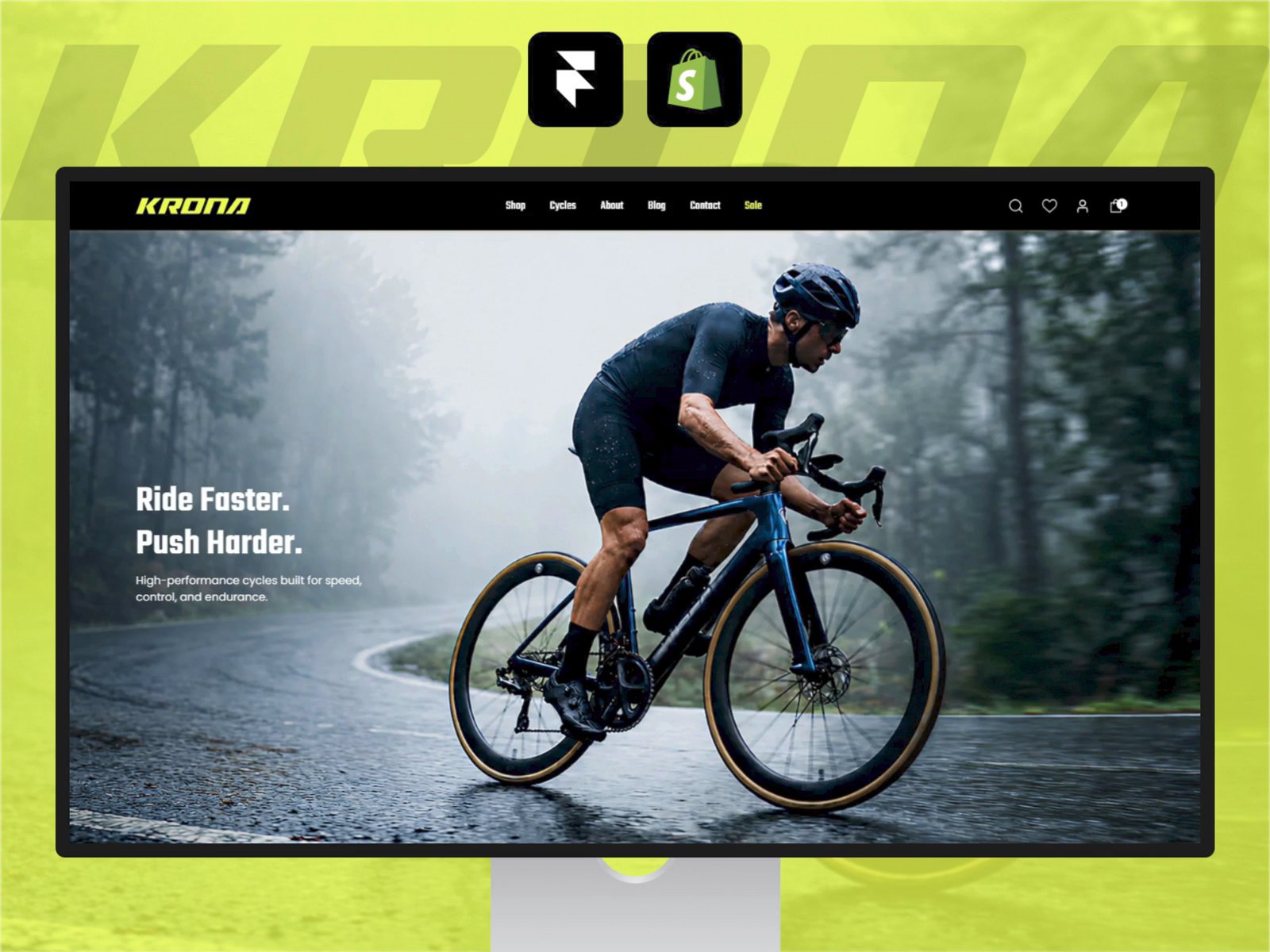 Krona: Responsive Ecommerce Website Template by Shreetech