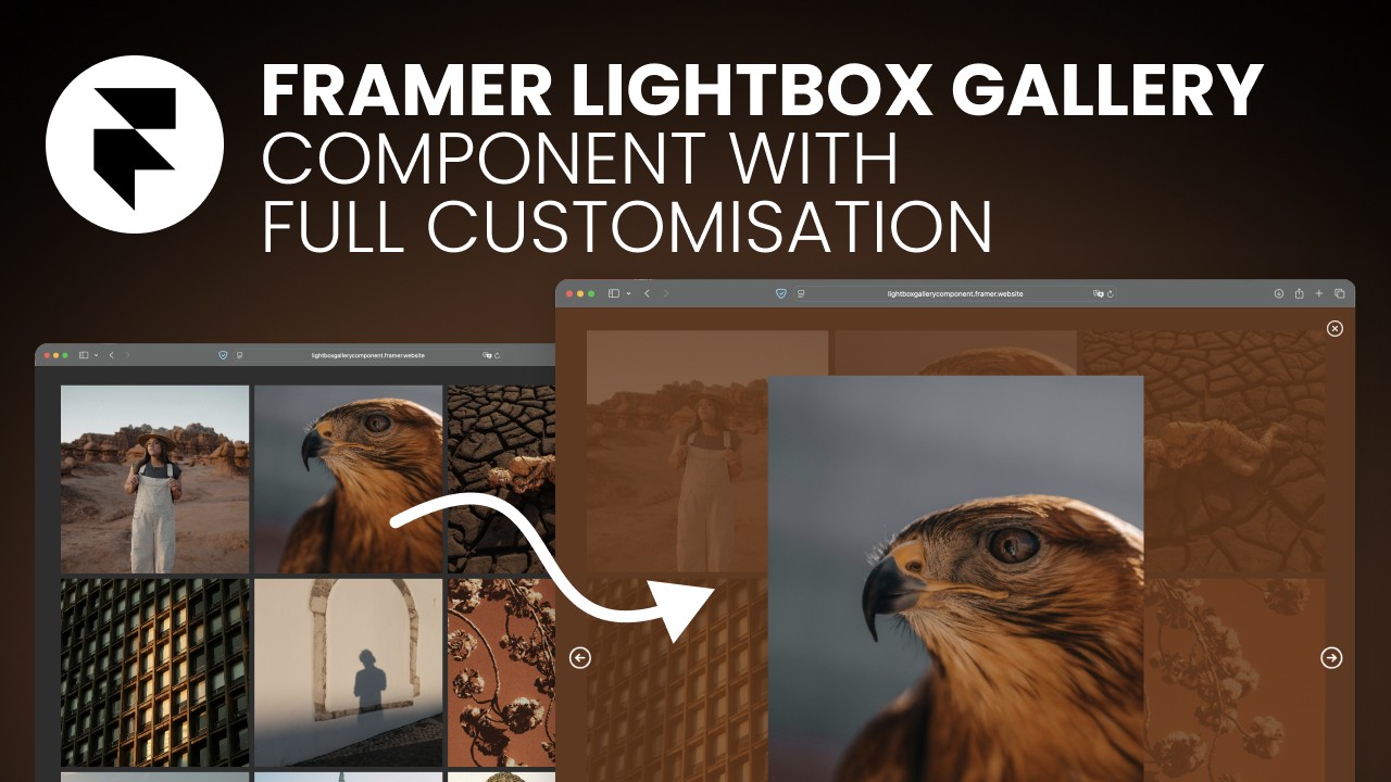 Framer Lightbox Gallery