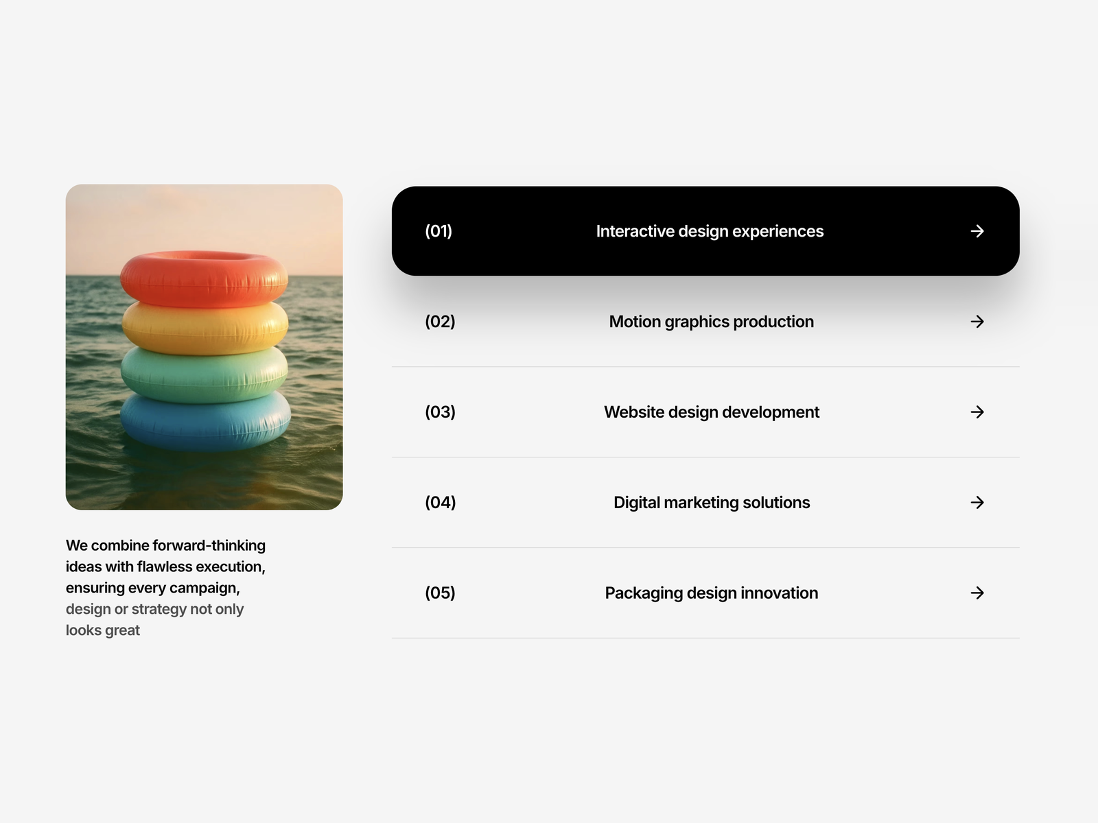 Scroll Service Cards: Premium Interactions Component by Bhavin Hirpara