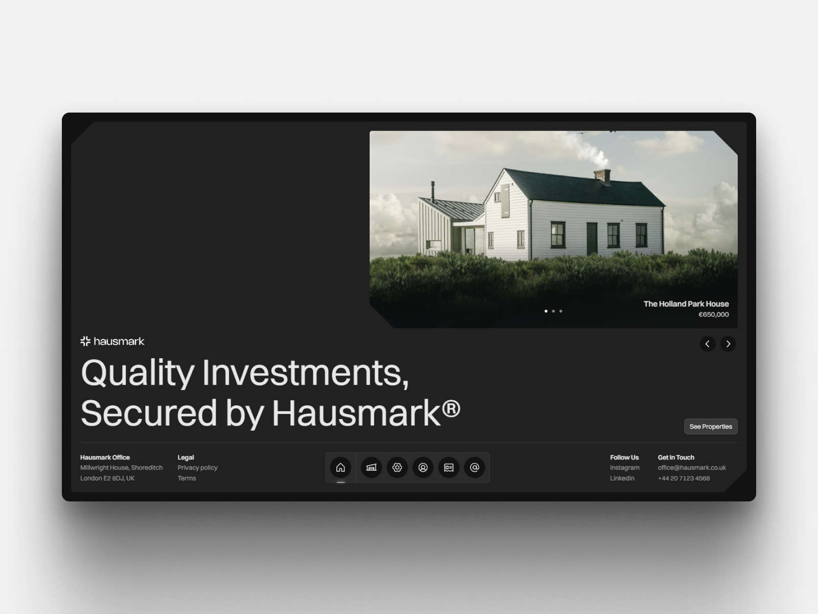 Hausmark: Responsive Real Estate Website Template by Dávid Tóth