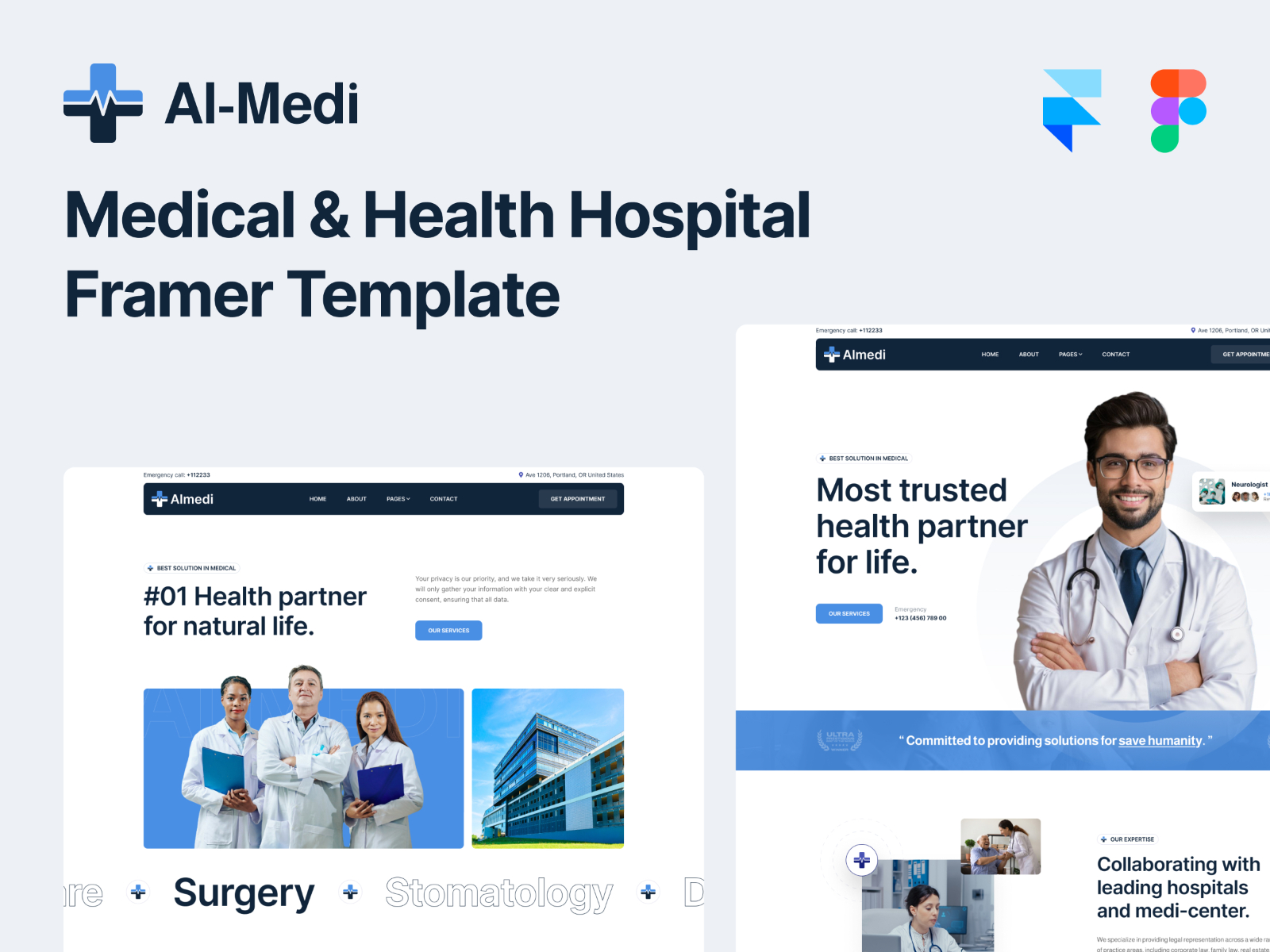 Al-Medi: Responsive Business Website Template by Mezario