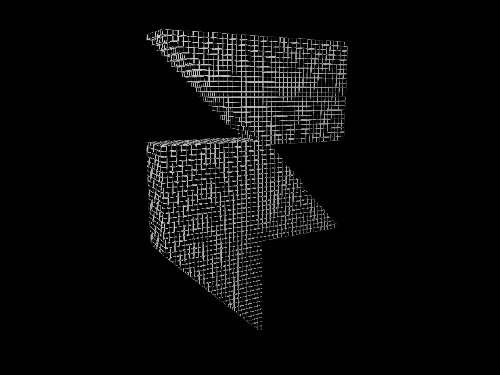 3D Voxel Logo: Free Interactions Component by Ameva