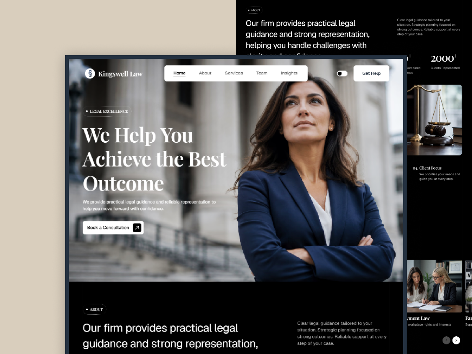 Attorn: Responsive Real Estate Website Template by Visuvate Studio
