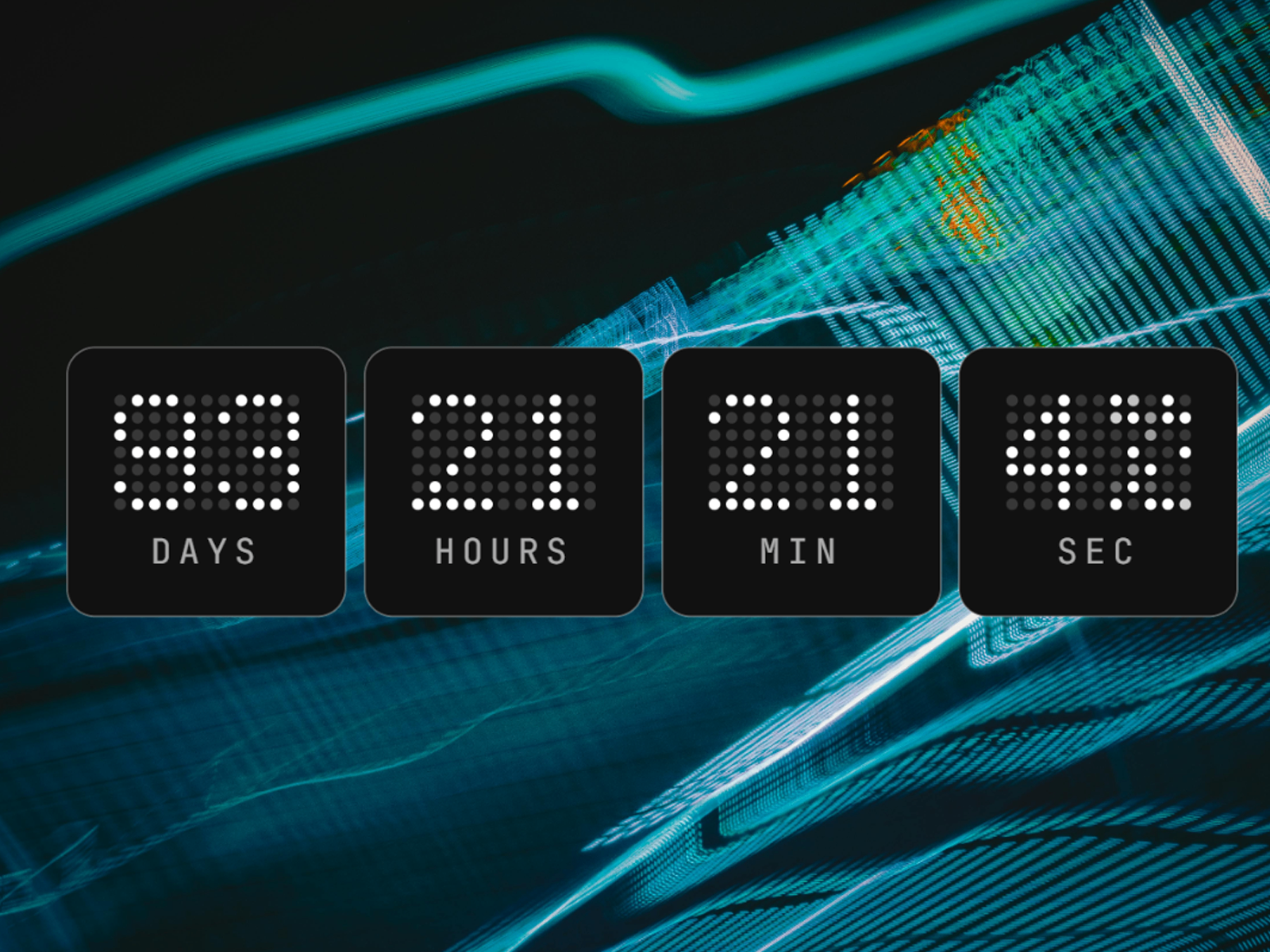 DotX Retro Countdown: Premium Utilities Component by Marwan Hazem