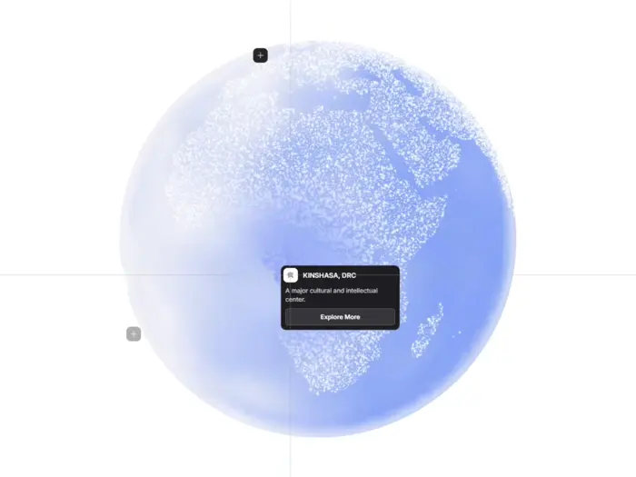 Cinematic 3D Globe — Free Component for Framer