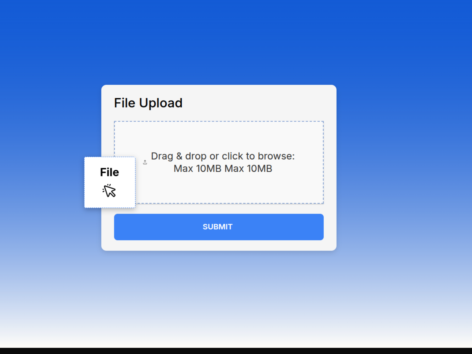 File Uploader: Premium Forms Component by Kai Studio