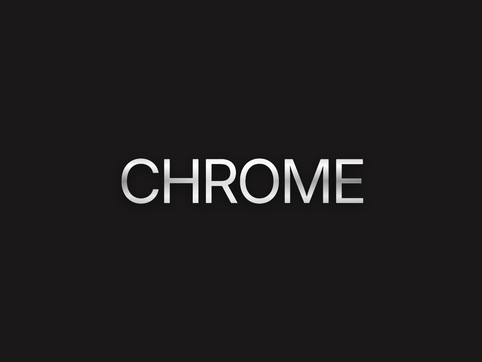 Chrome Text: Premium Typography Component by Edi Priatama
