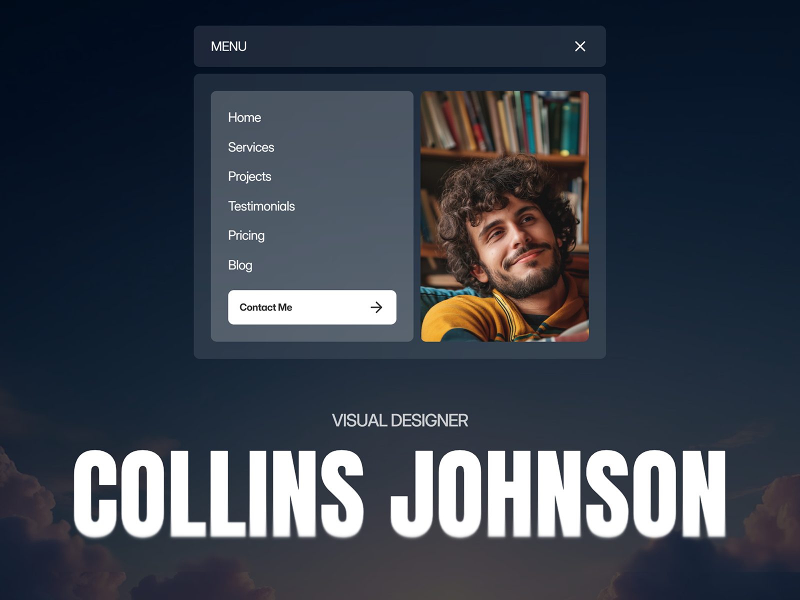 PortfolioCo: Free Portfolio Website Template by Collins Abrusu
