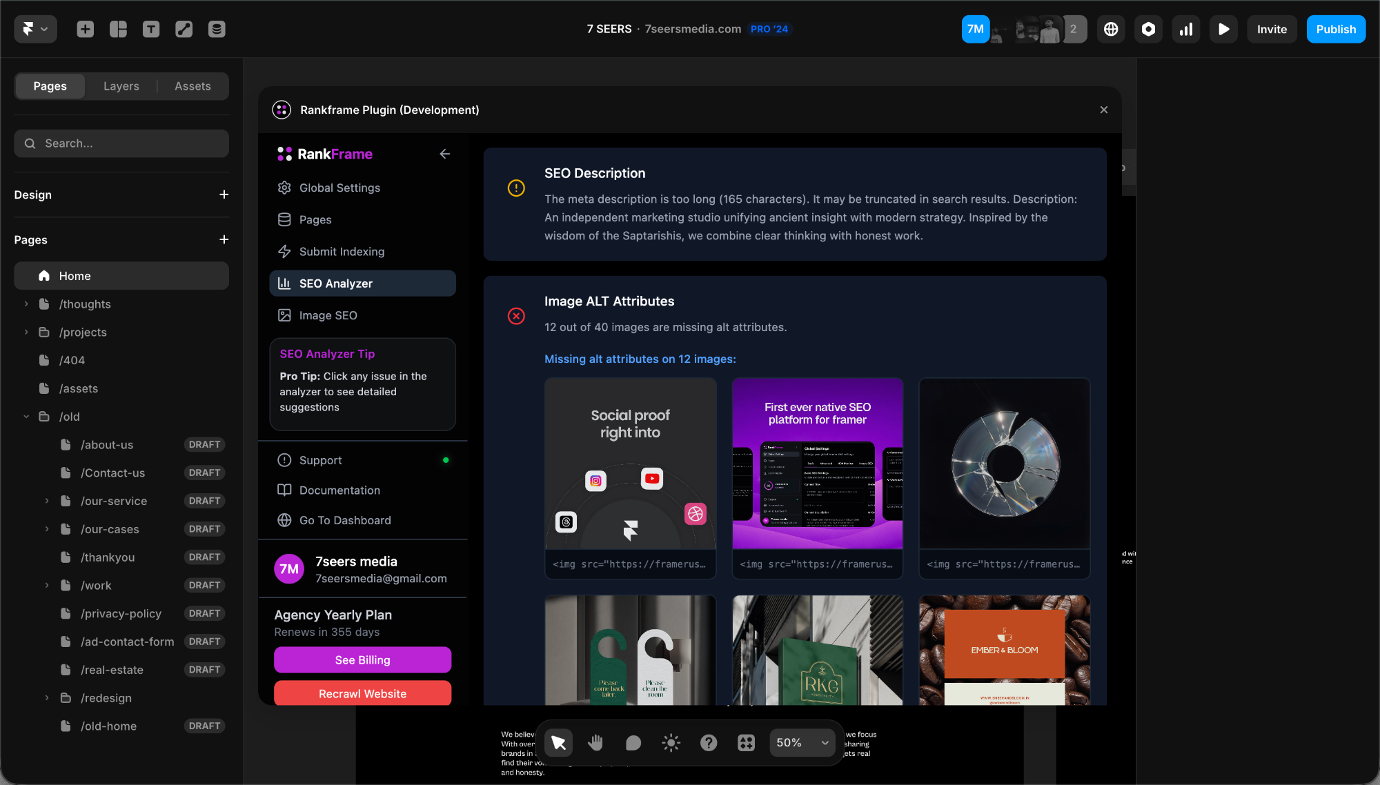 Full SEO Audit for Framer WebsitesFull SEO Audit for Framer Websites