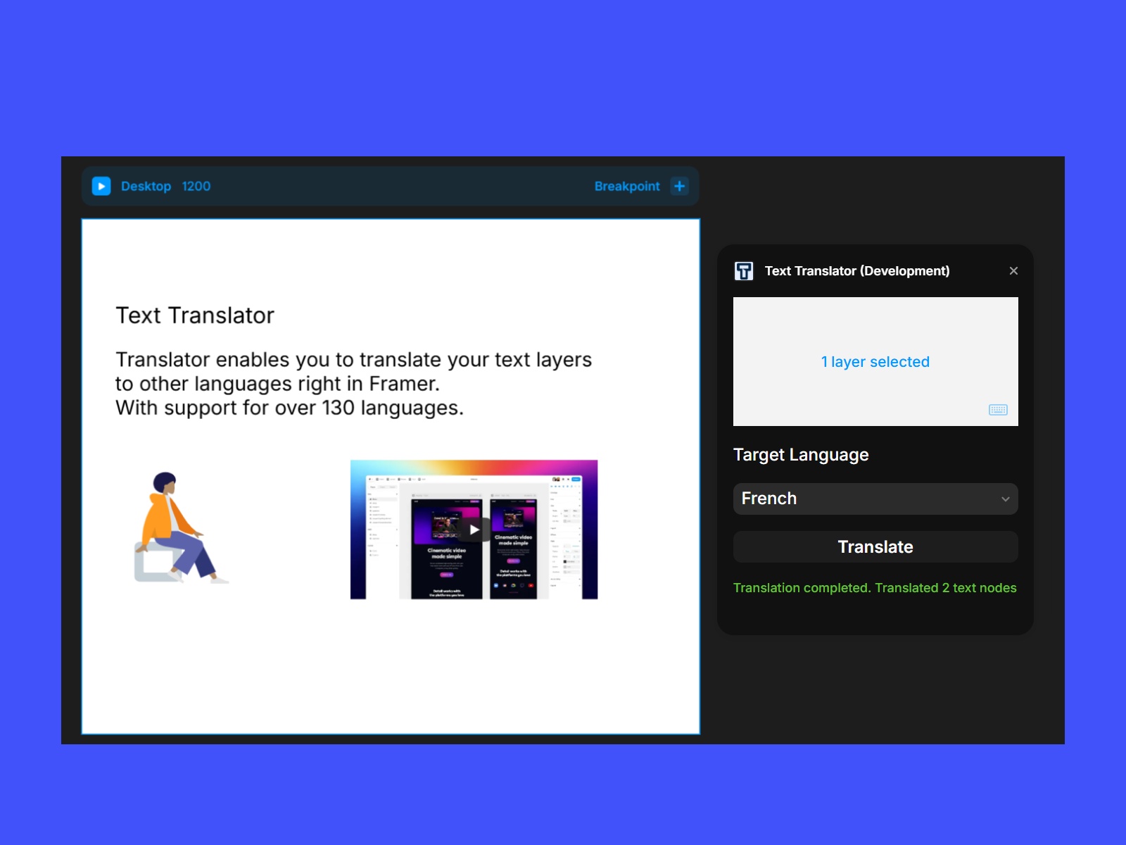 Translate: Localization Plugin by jack aluo — Framer Marketplace