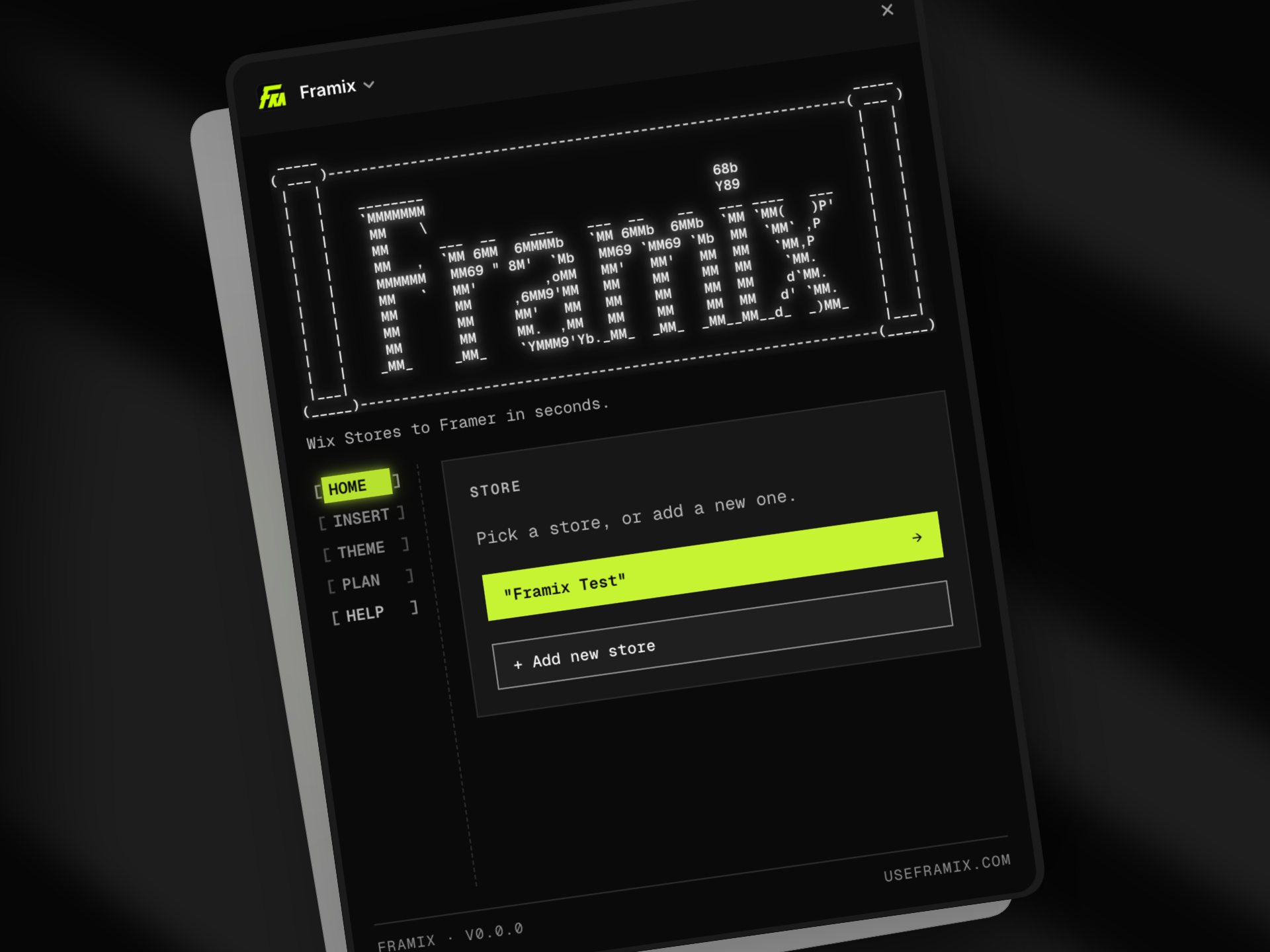 Framix: Multi Site Wix Store setups made easy.