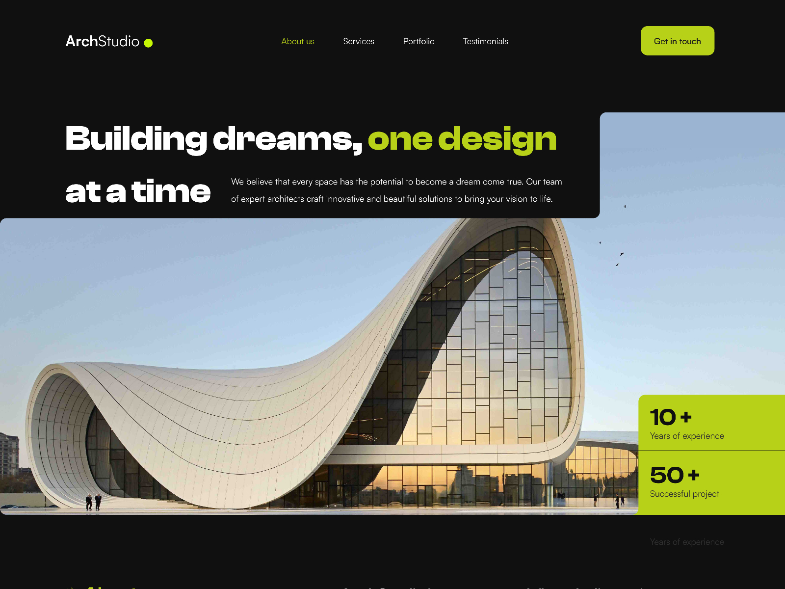 Framer Gallery: Archi Studio