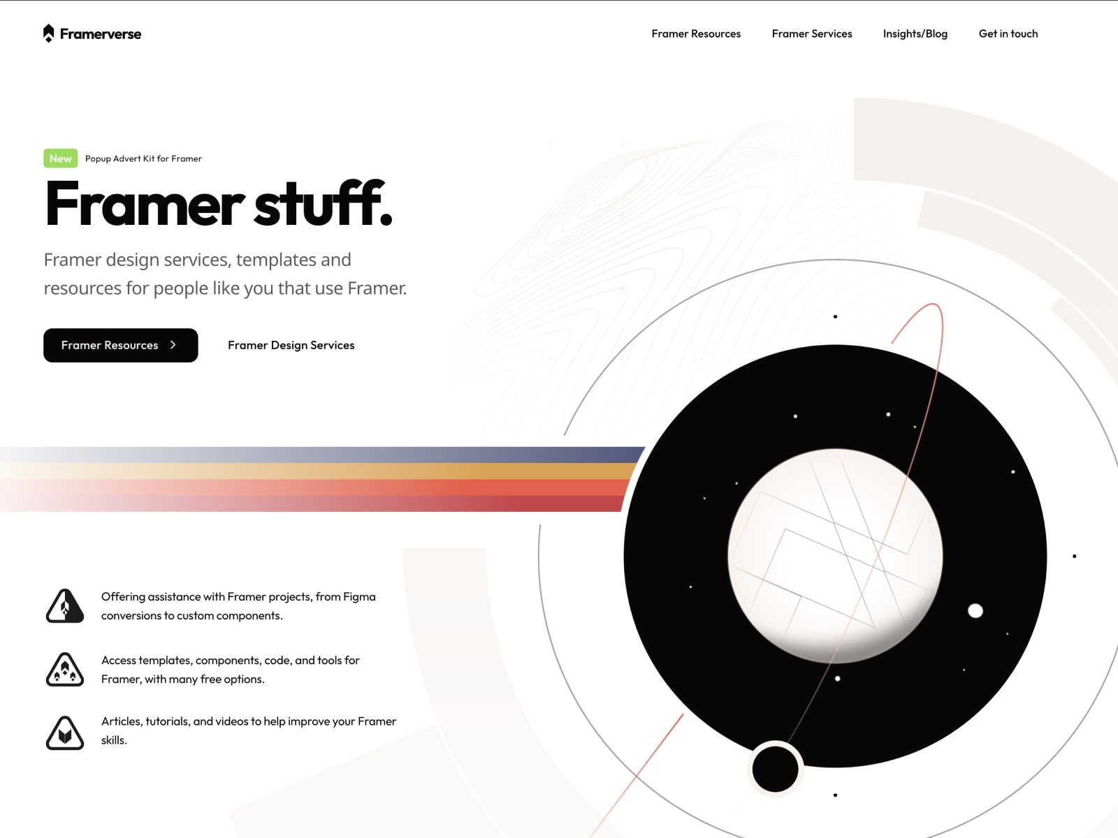 Framer Gallery: Framerverse