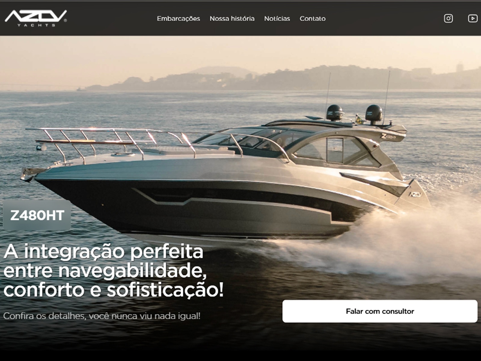 Framer Gallery: Azov Yachts