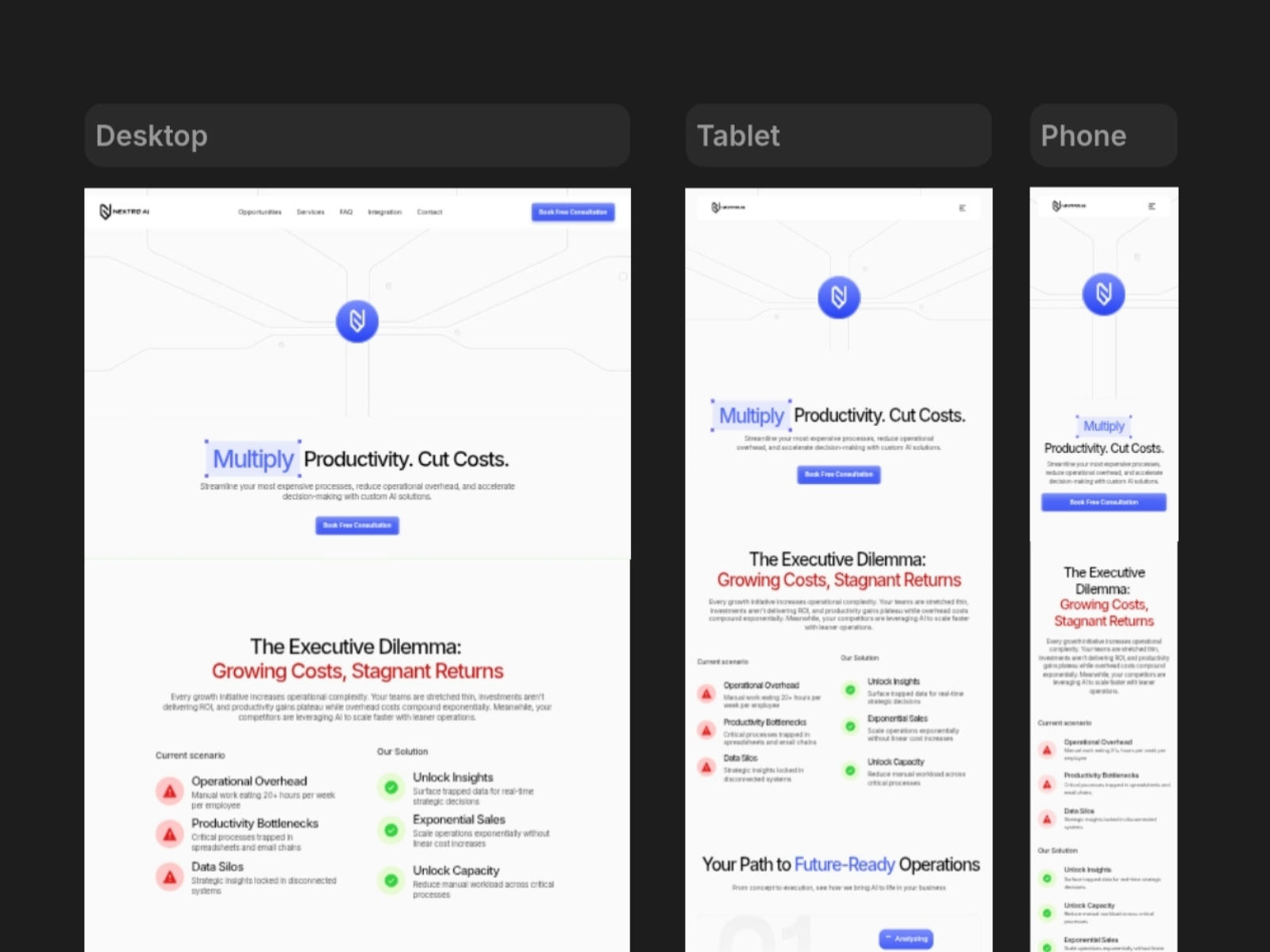 Framer Gallery: Nextro AI