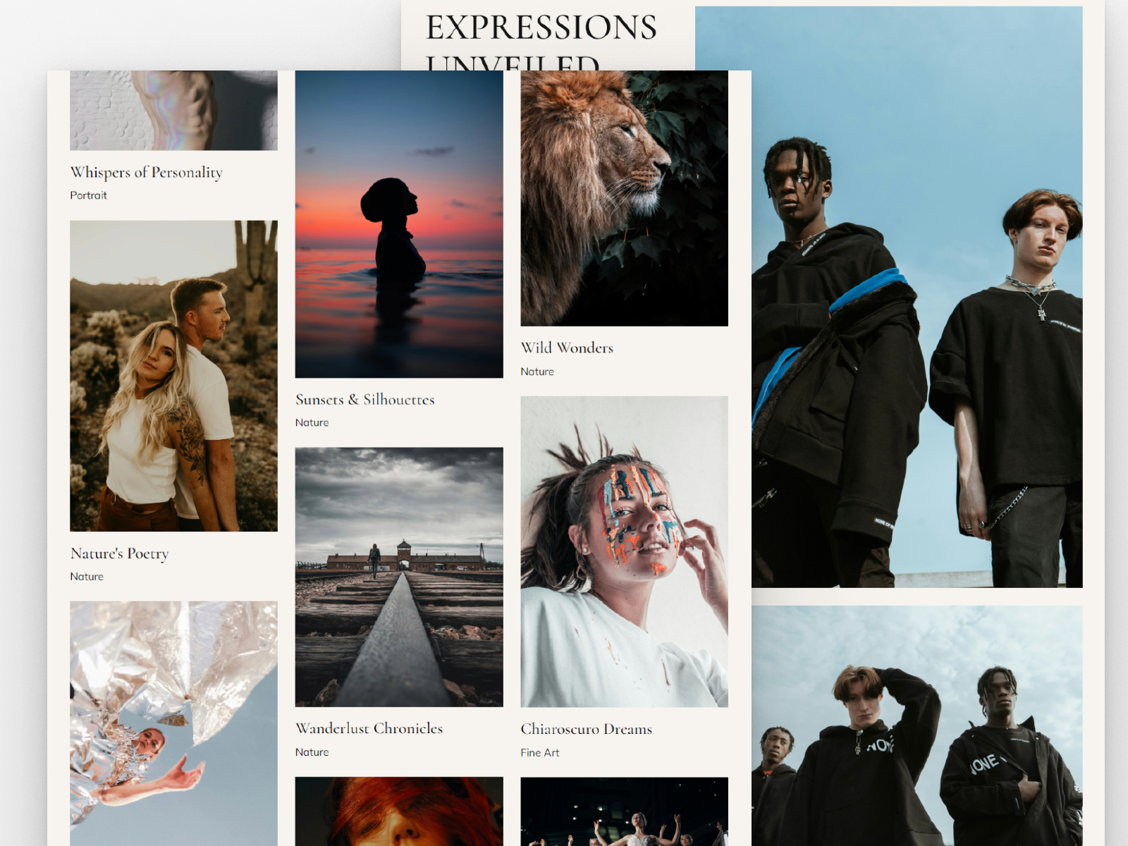 现代专业作品集网站设计灵感，博客内容、作品集 Framer 网站模板详情图 4