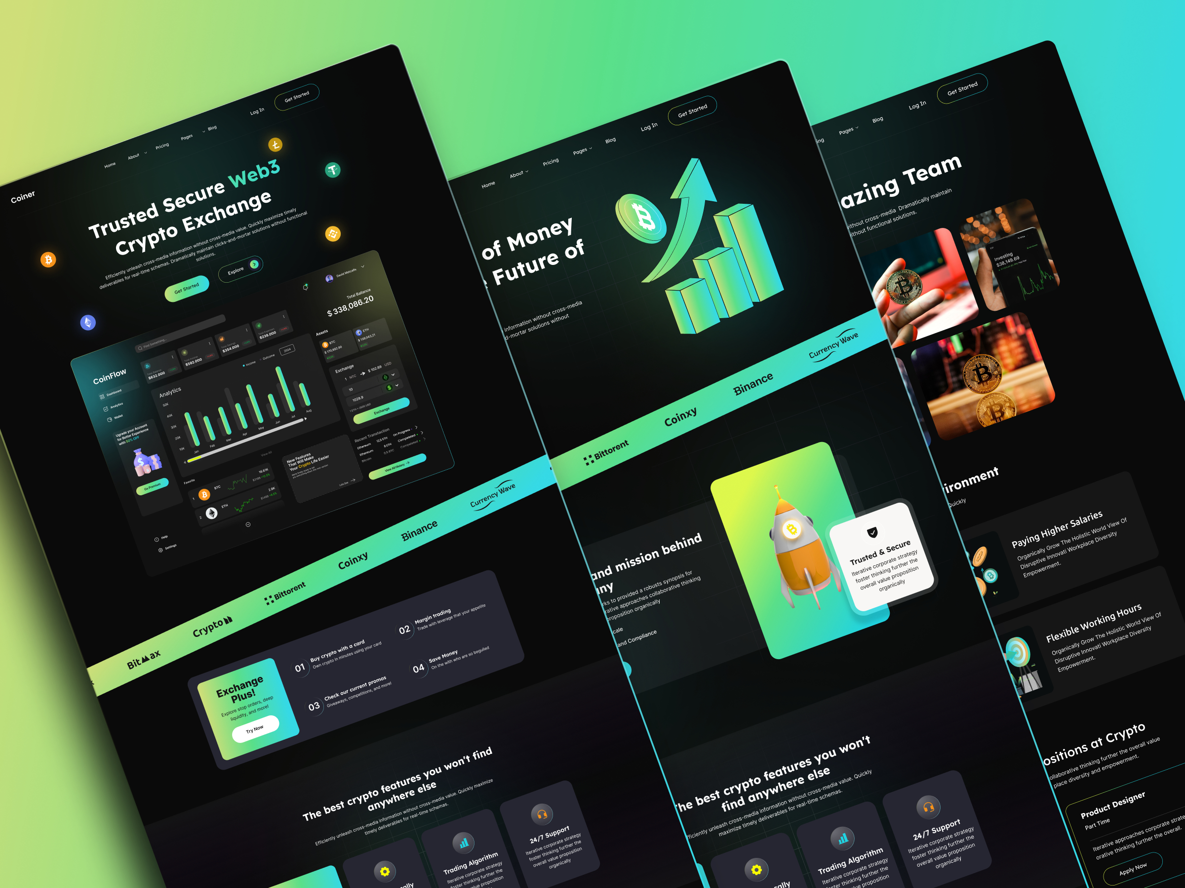Coiner: Responsive Business Website Template by VictorFlow — Framer  Marketplace