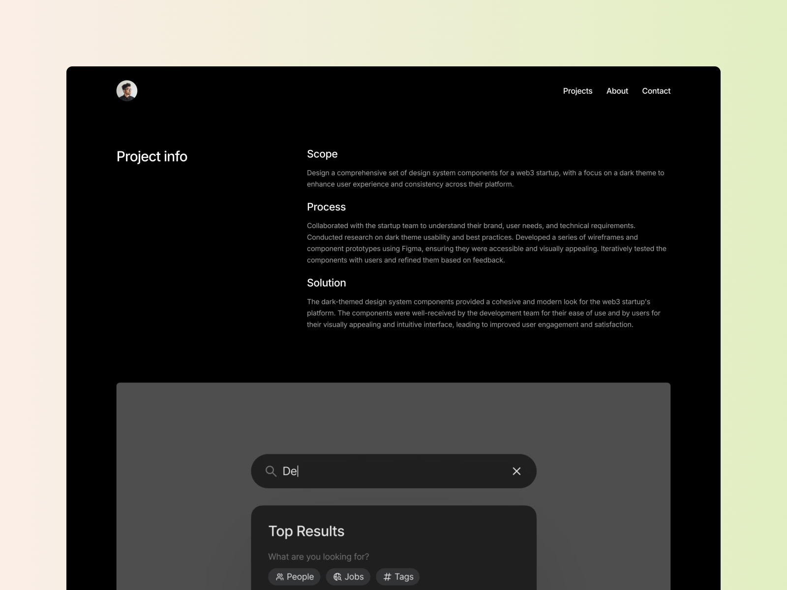 创意机构官网设计灵感，设计工作室、作品集 Framer 网站模板详情图 3