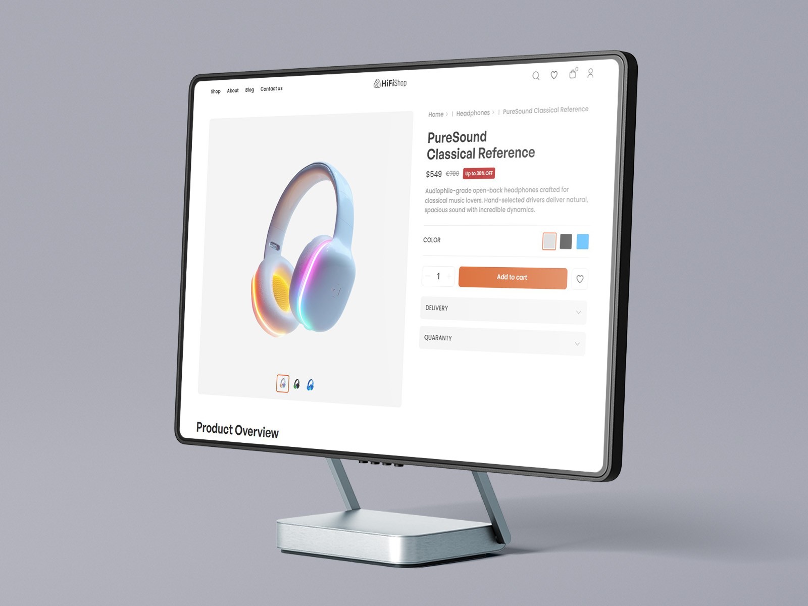 黑白极简现代电商网站设计灵感，电商 Framer 网站模板详情图 4