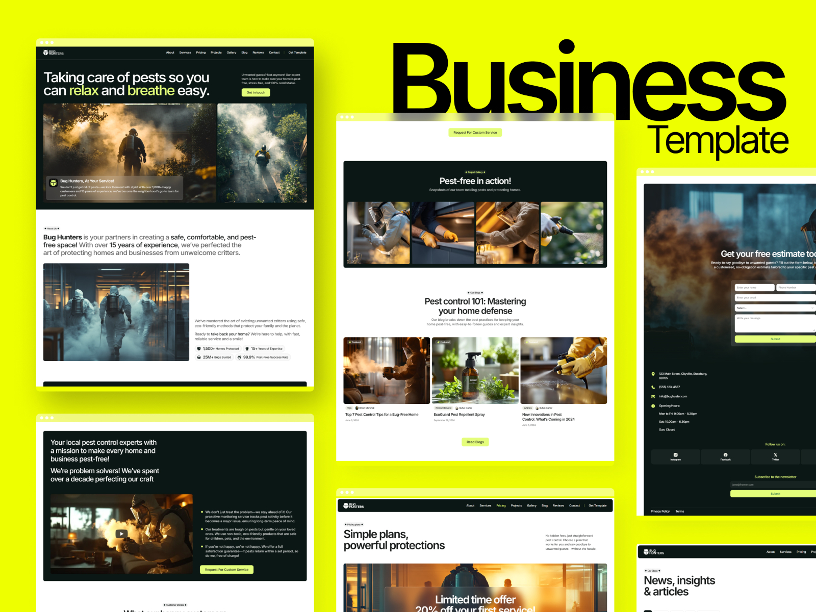 Local: Responsive Portfolio Website Template by Real Mehedi — Framer ...