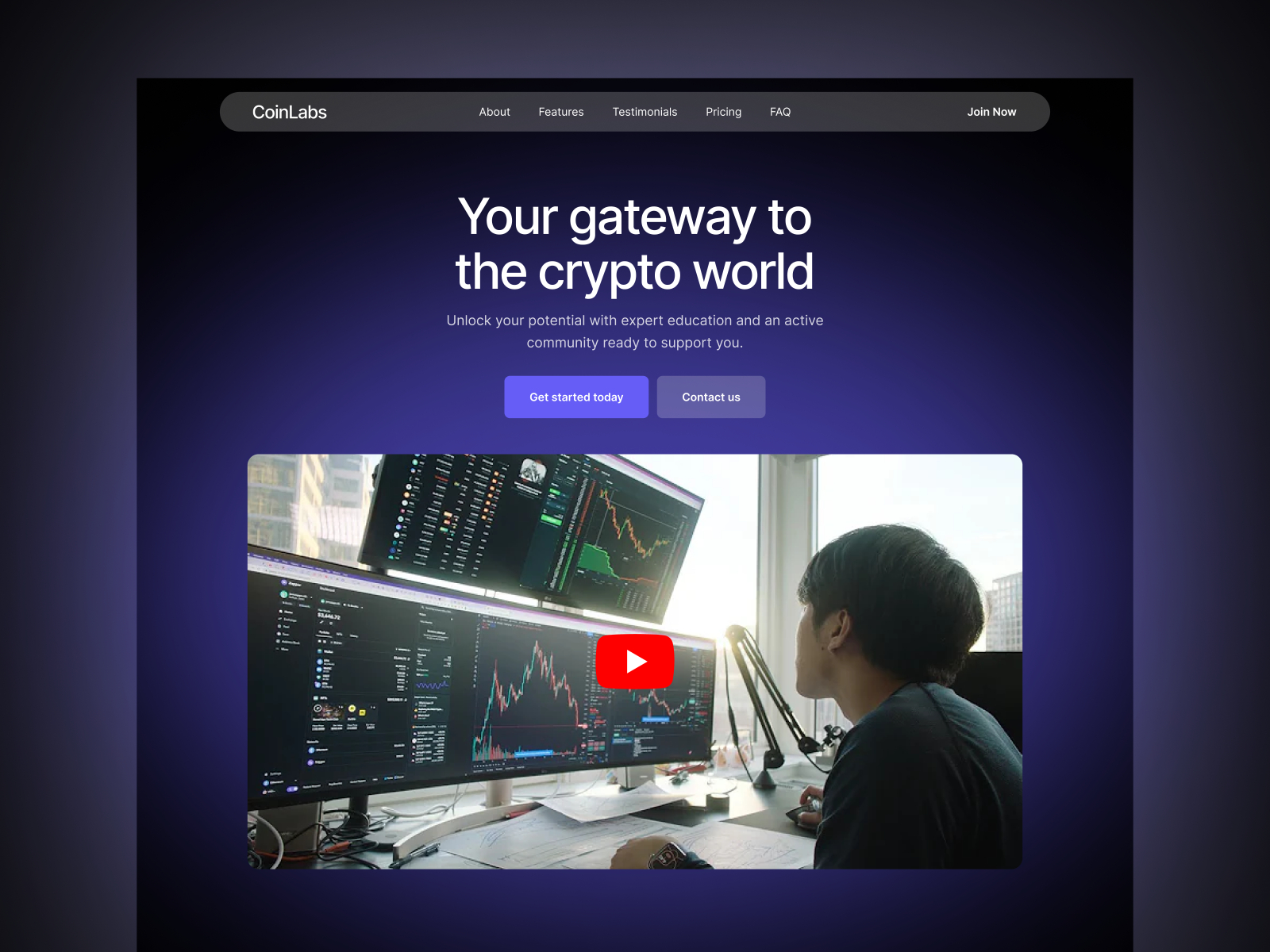 CoinLabs: Responsive Landing Page Website Template by Sina Collective —  Framer Marketplace