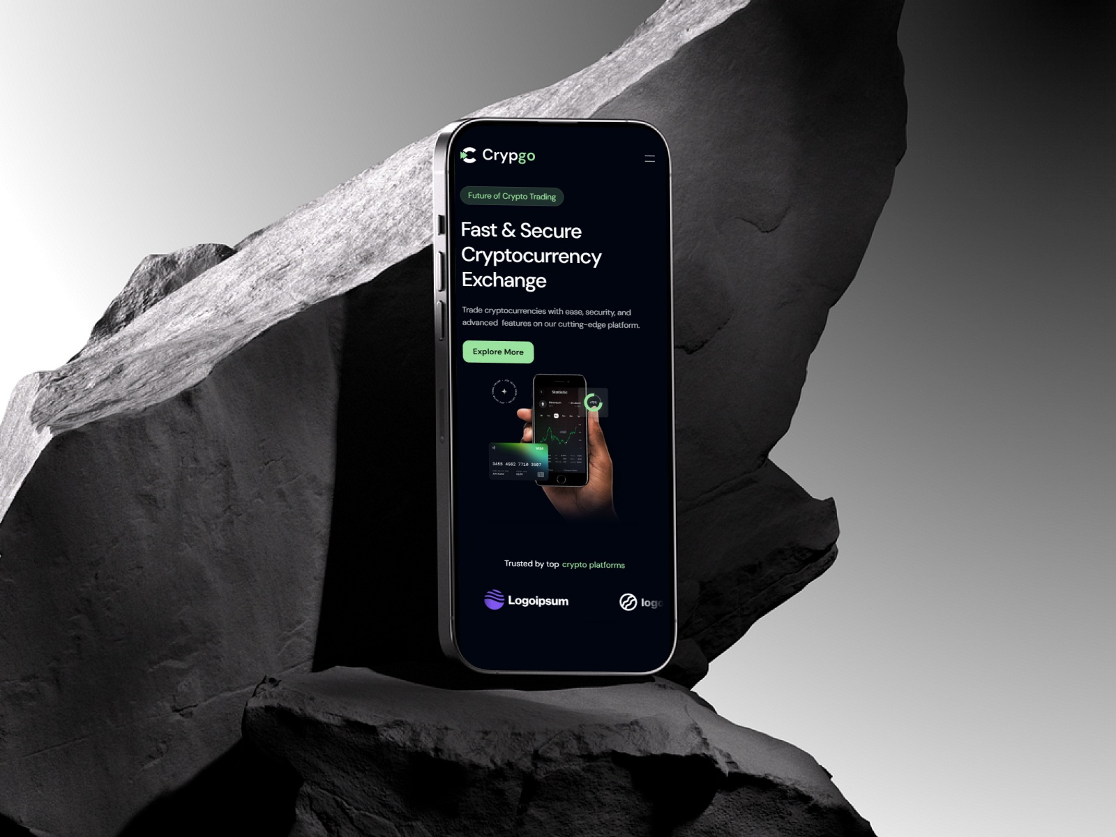CrypGo Web: Free Business Website Template by WrapPixel — Framer Marketplace