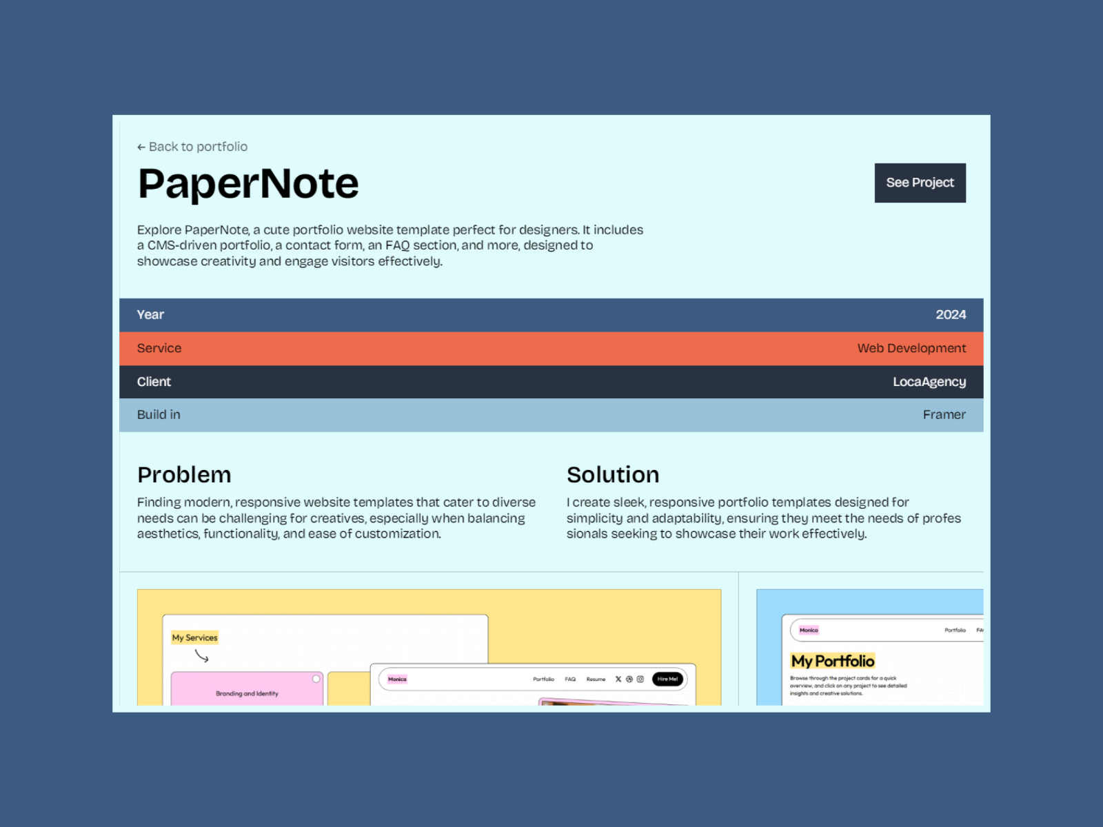 Retro'98: Responsive Personal Website Template by Nick404 — Framer